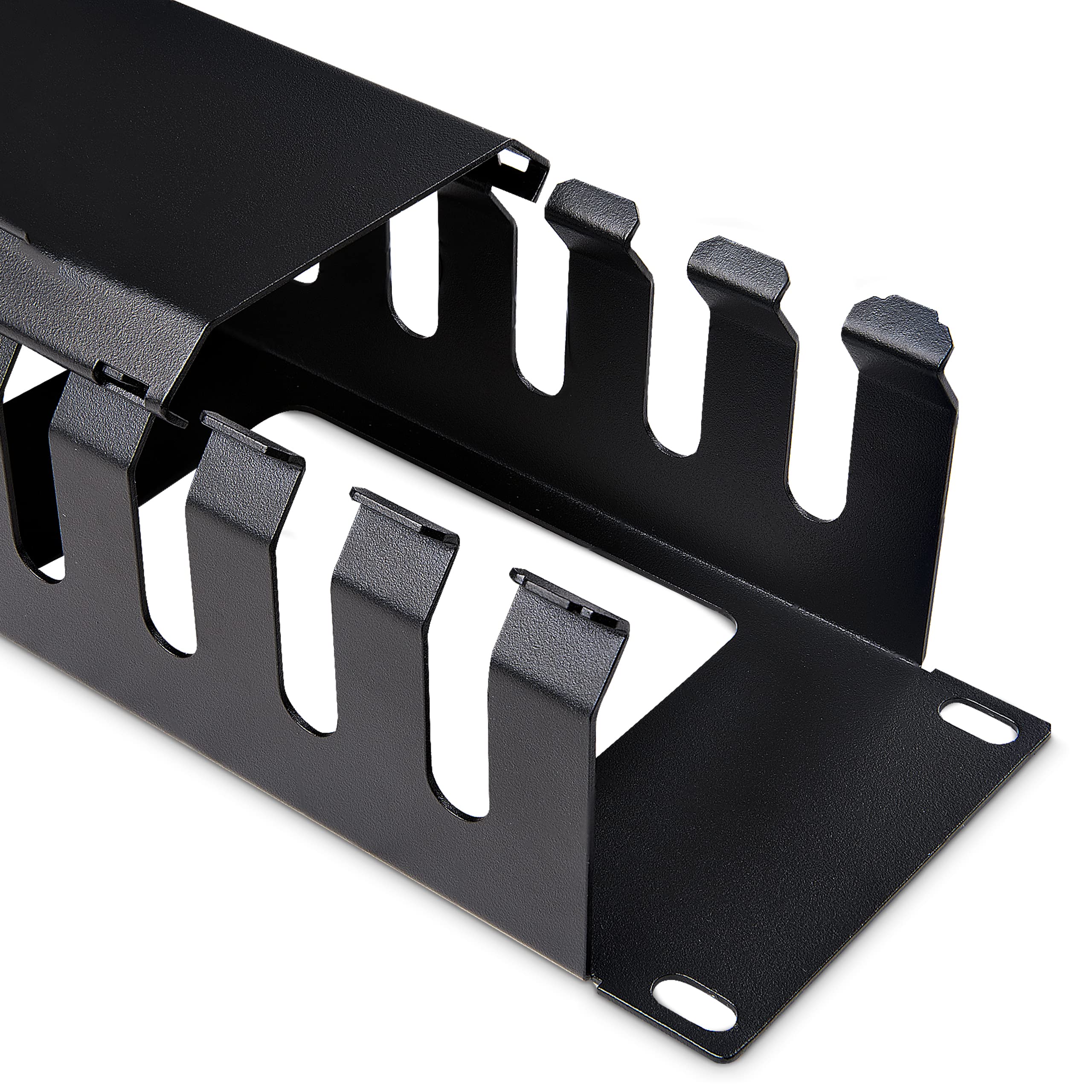 startech-com-goulotte-horizontale-doigts-2u-avec-couvercle-rack-19-pouces image 5