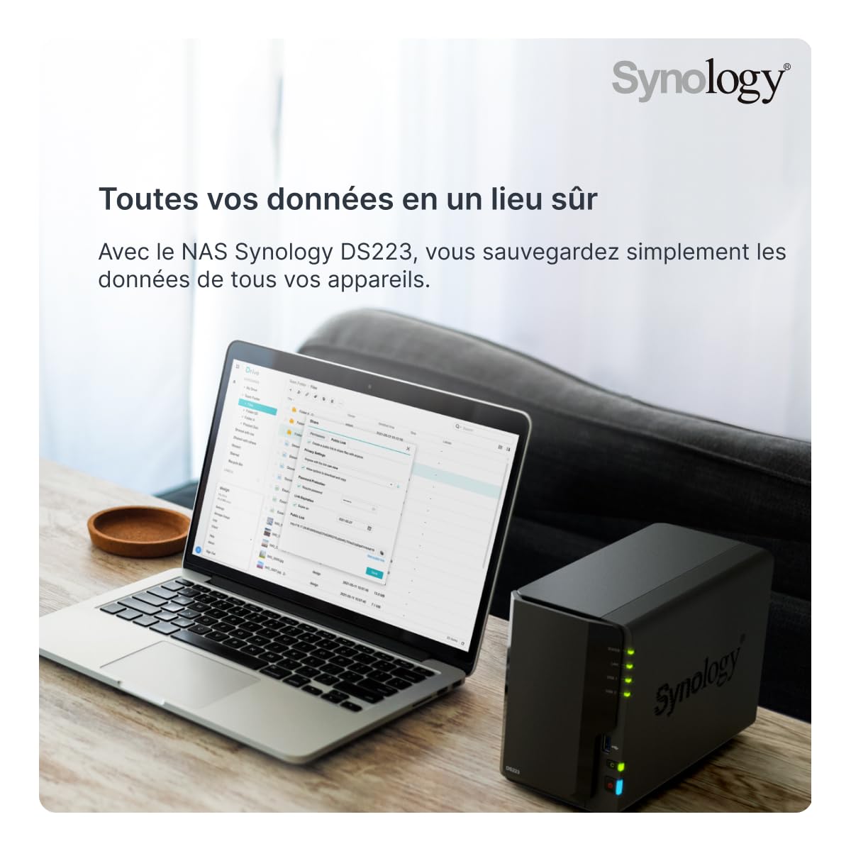 synology-ds223-value-series-nas-2-baies-realtek-quad-core-1-7-ghz-2-go image 2