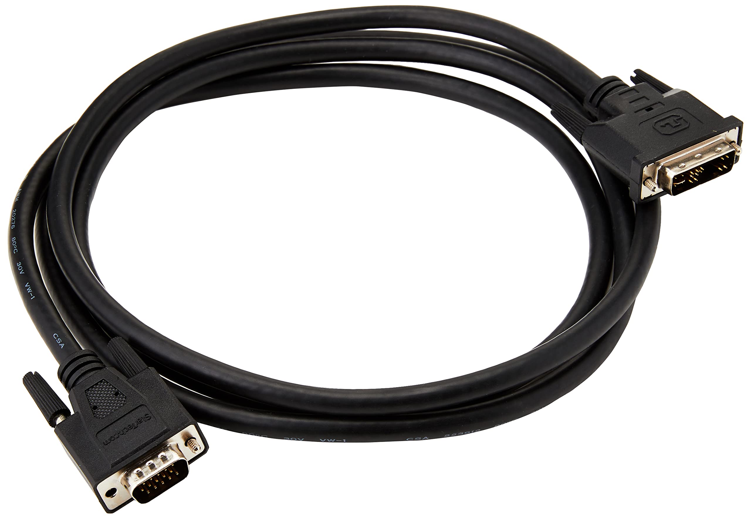 startech-com-c-ble-cran-dvi-a-vers-vga-hd15-m-m-2m-dvivgamm2m image 2