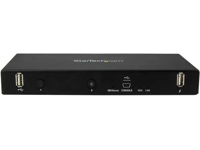 startech-com-sv231usblc-adaptateur-crash-cart-kvm-usb-2-ports-pour-ordinateur-po image 1