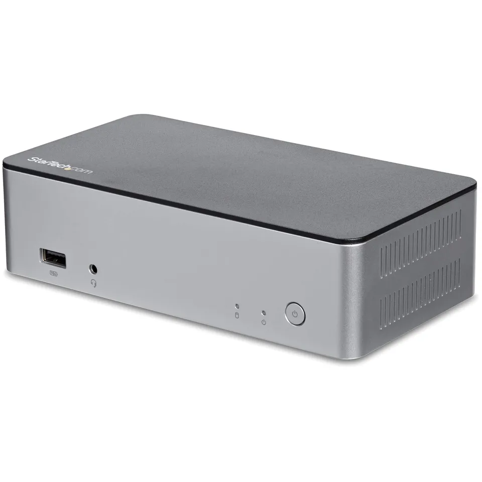 startech-com-mst30c2hdppd-station-d-accueil-usb-c-double-displayport-4k-baie-ssd image 1