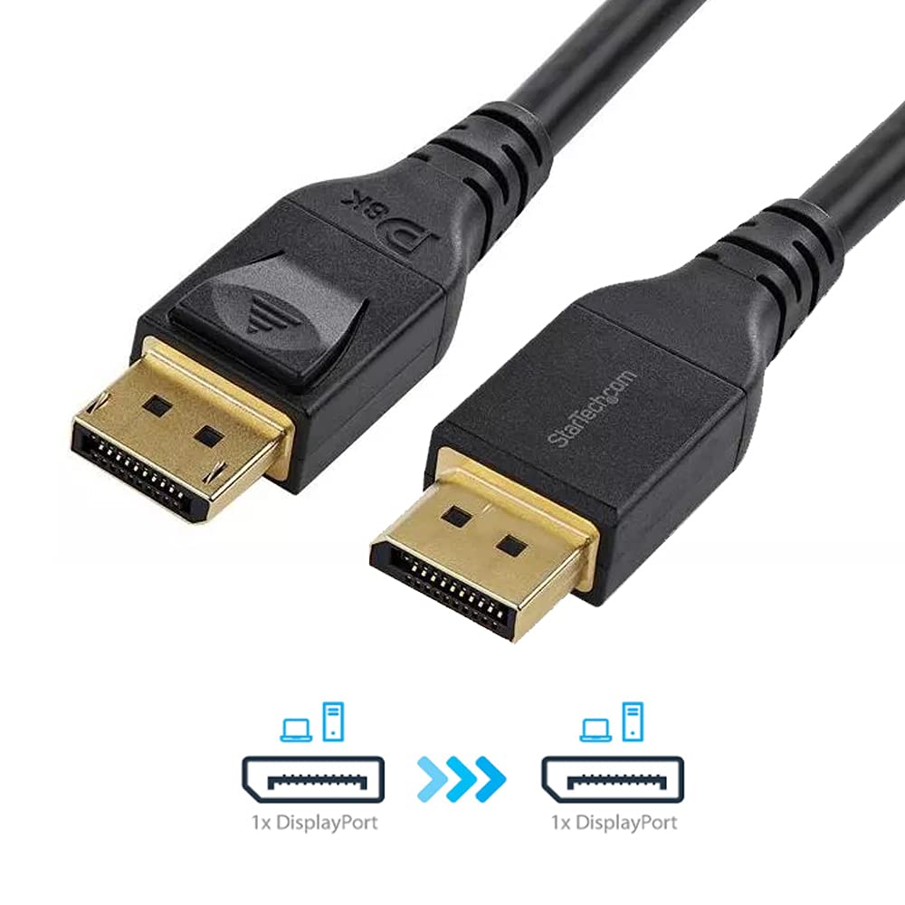 startech-com-c-ble-displayport-1-4-certifi-vesa-5m-8k-60hz-noir image 3
