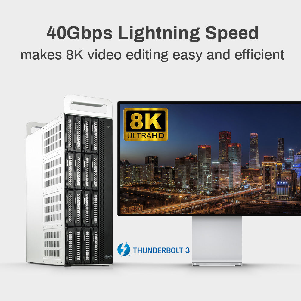 terramaster-d16-thunderbolt3-stockage-raid-16-baies image 3