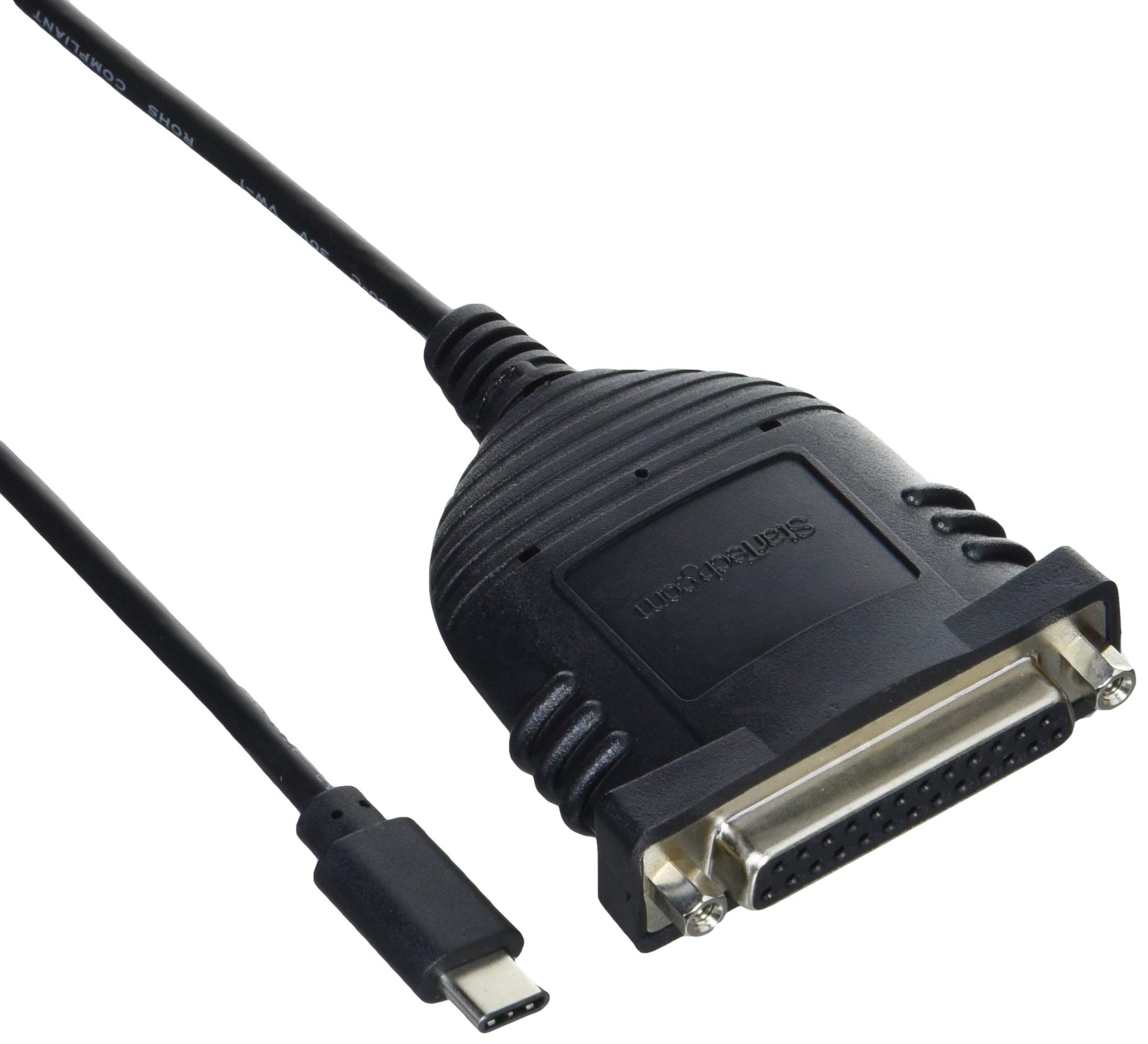 startech-com-icusbcplld25-c-ble-adaptateur-usb-c-vers-parall-le-db25-femelle-1-8 image 1