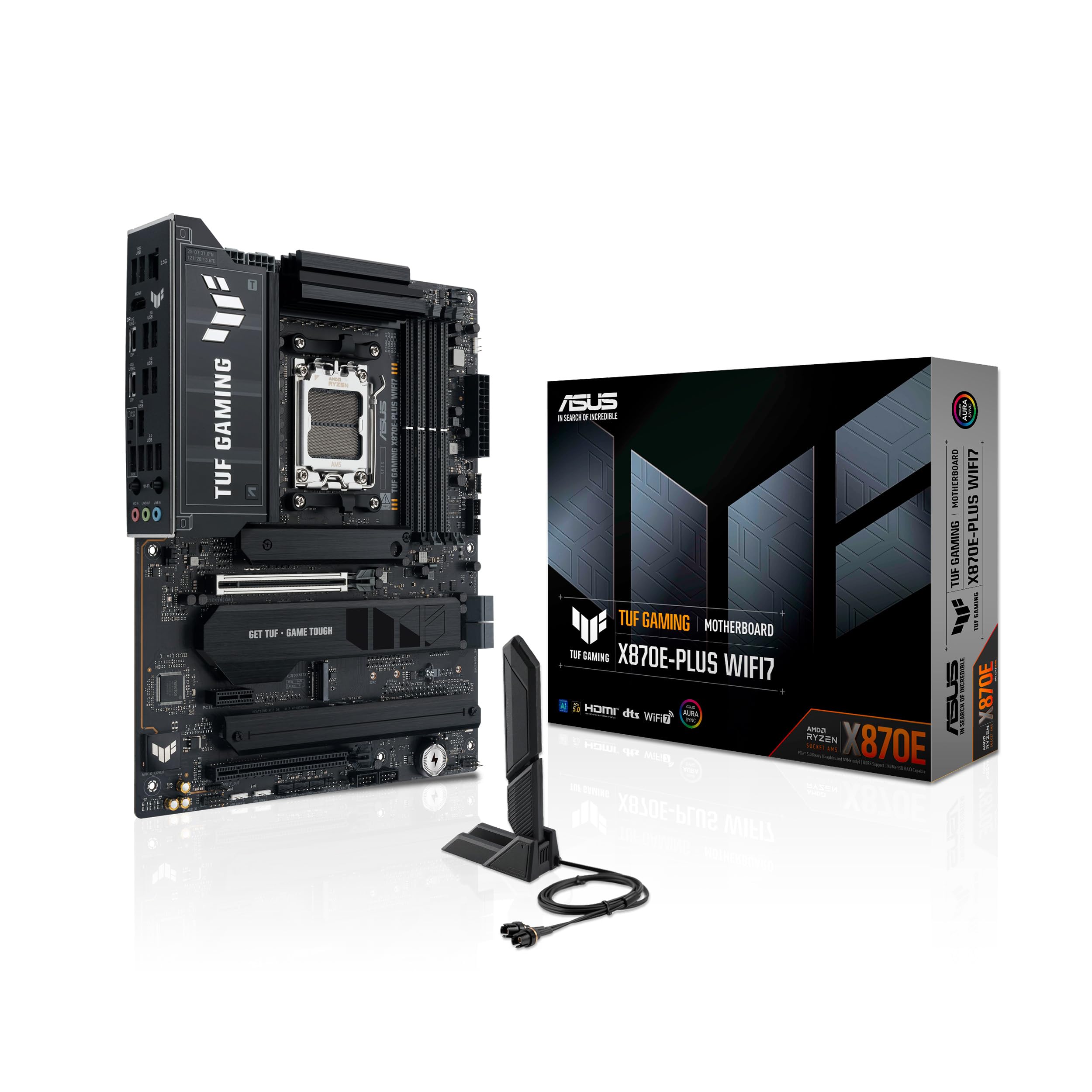 asus-rog-tuf-gaming-x870e-plus-wifi7-carte-m-re-amd-am5-atx image 1