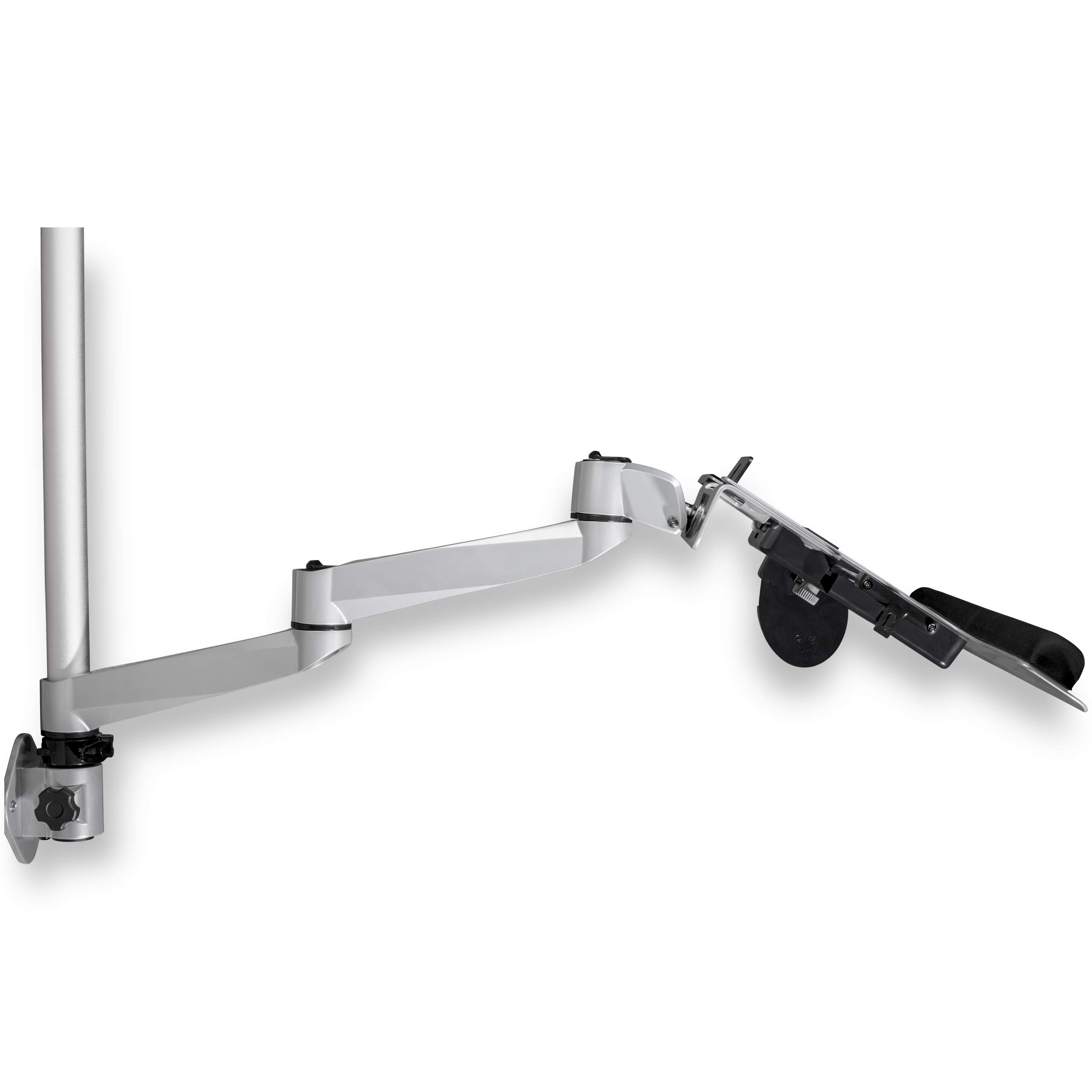startech-com-poste-de-travail-ergonomique-mural-bras-cran-34-vesa-plateau-clavie image 3