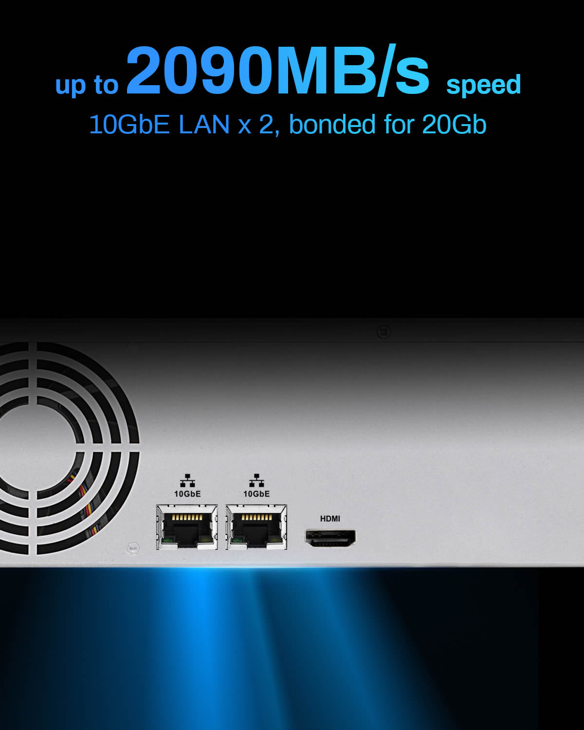 terramaster-u8-500-plus-nas-rack-2u-8-baies-10gbe image 4