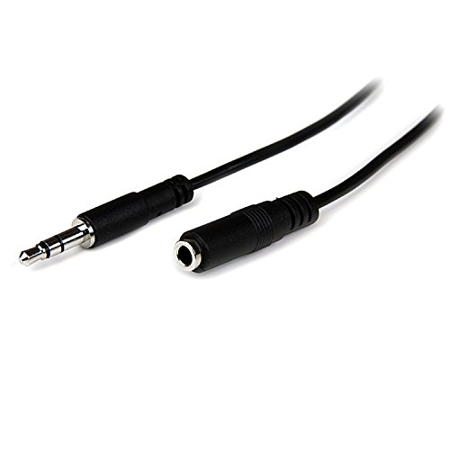 startech-com-mu2mmfs-c-ble-extension-audio-slim-3-5mm-m-le-vers-femelle-2m image 8