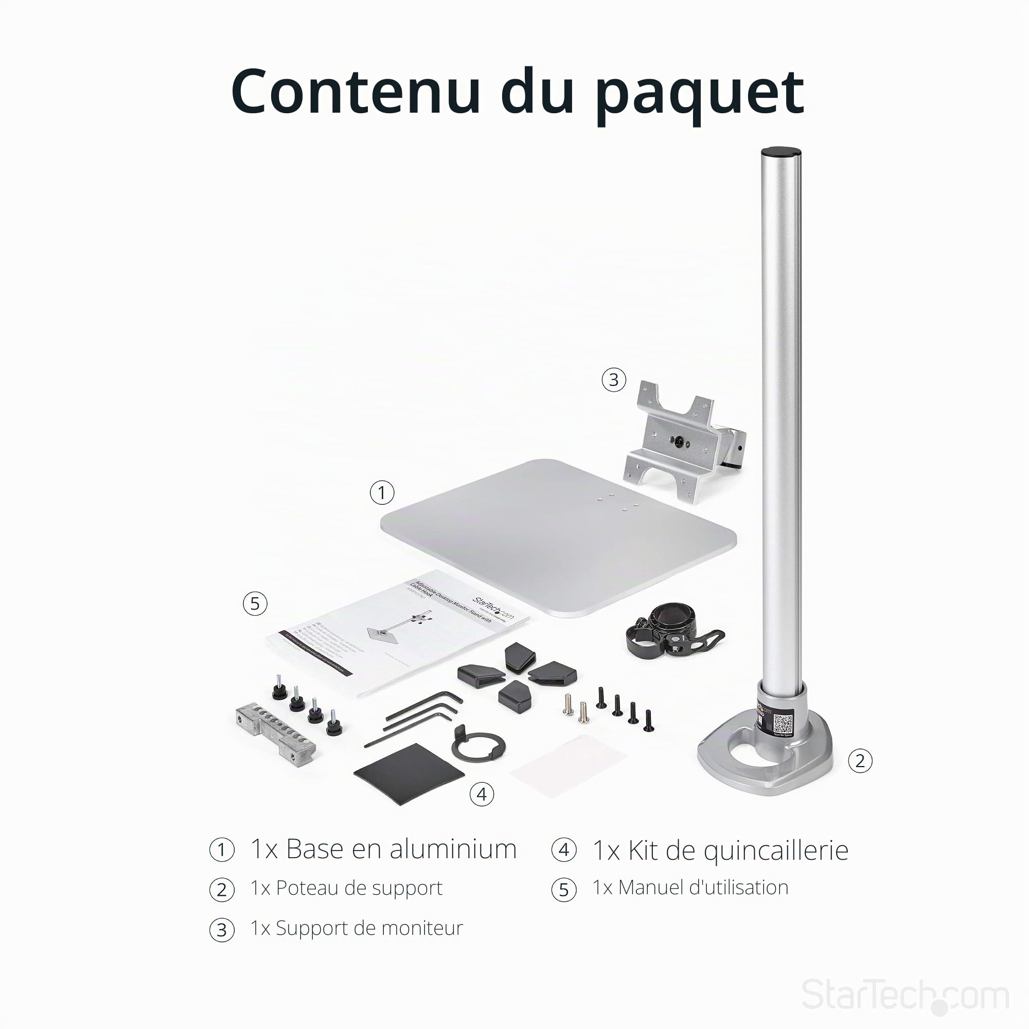 startech-com-armpivstnd-support-sur-pied-pour-cran-unique-12-34-14kg-argent image 7