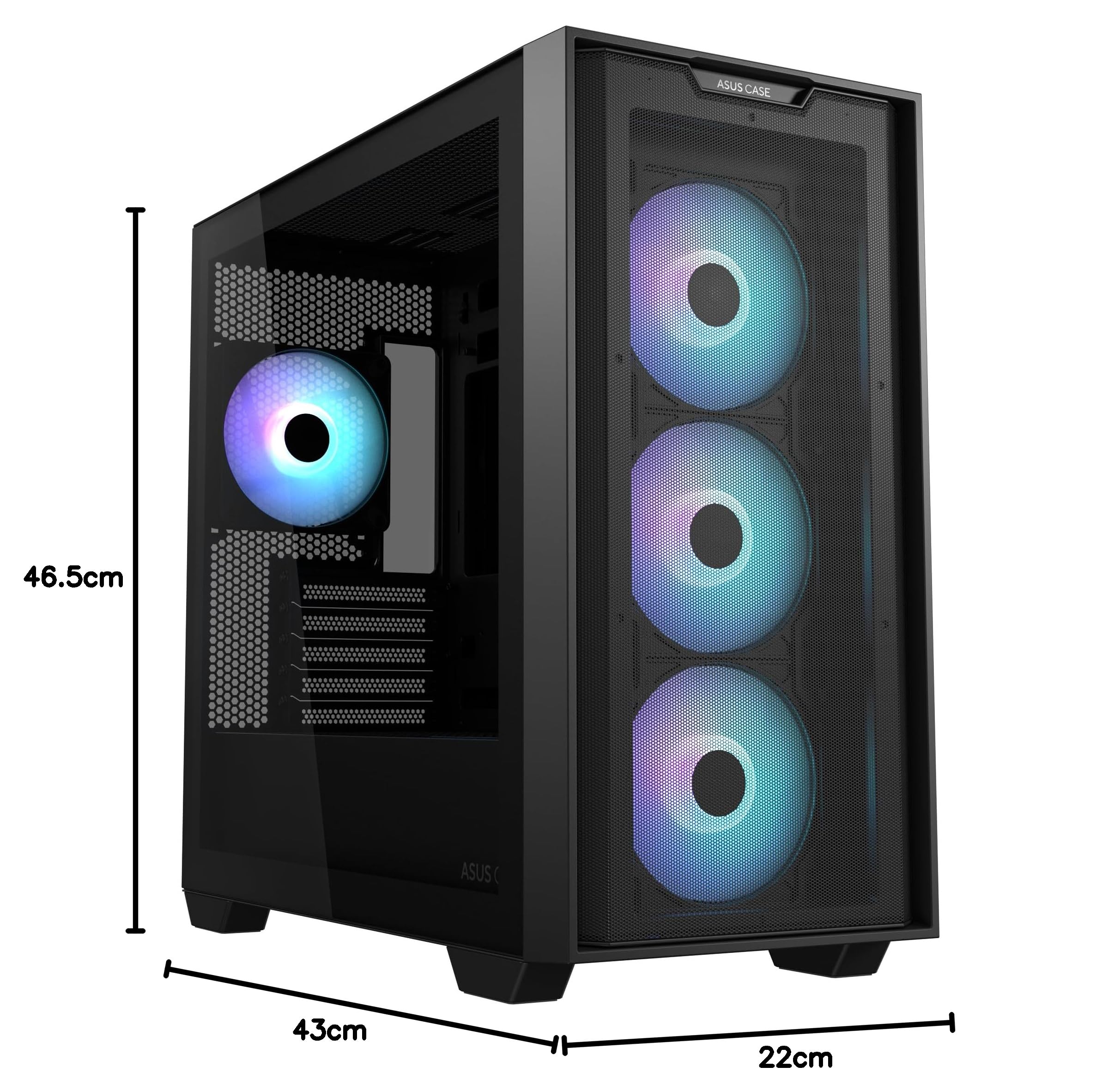 asus-rog-a21-plus-bo-tier-pc-argb-noir-verre-tremp-moyen-tour image 7