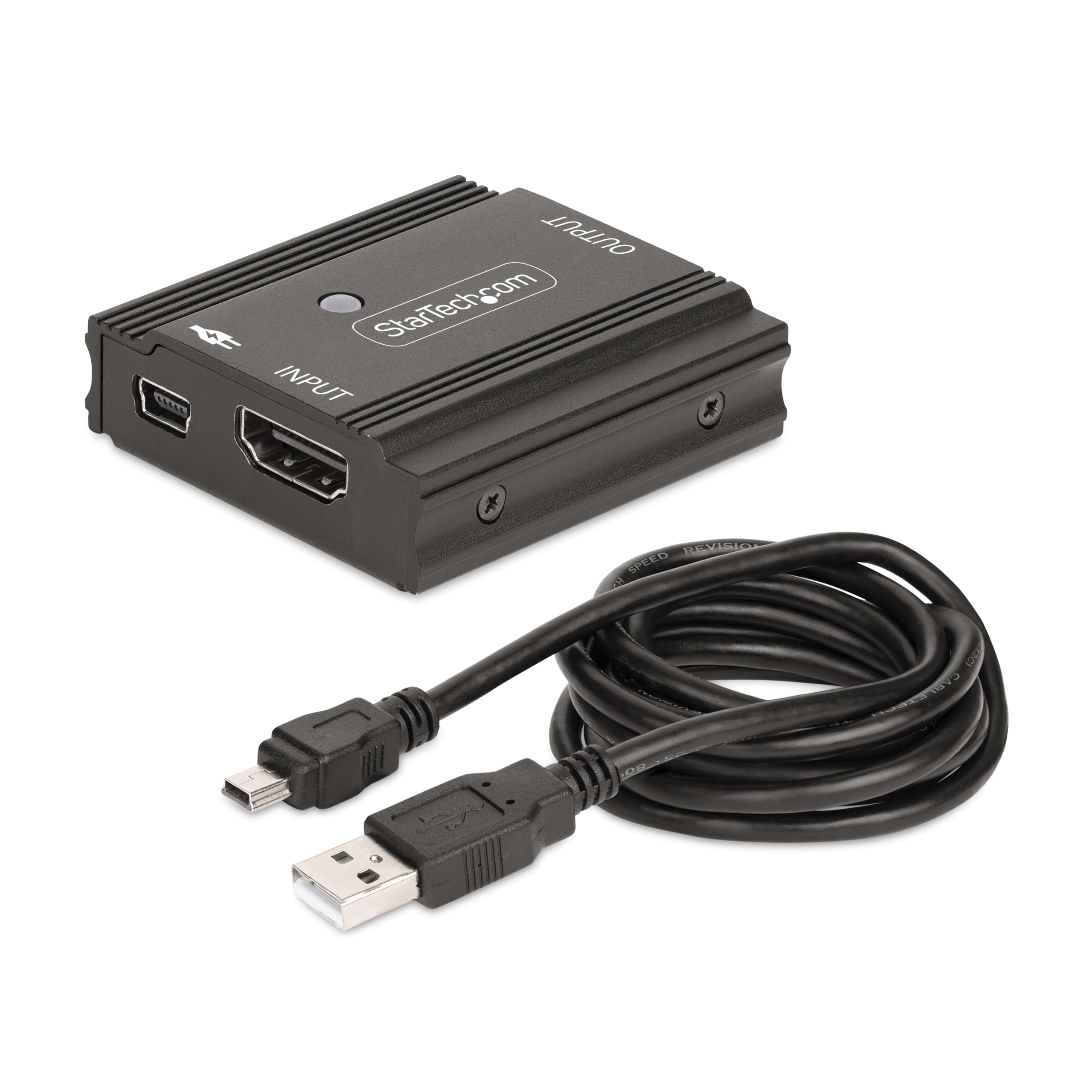 startech-com-r-p-teur-hdmi-2-1-en-ligne-10m-8k-60hz-4k-144hz-avec-usb image 6