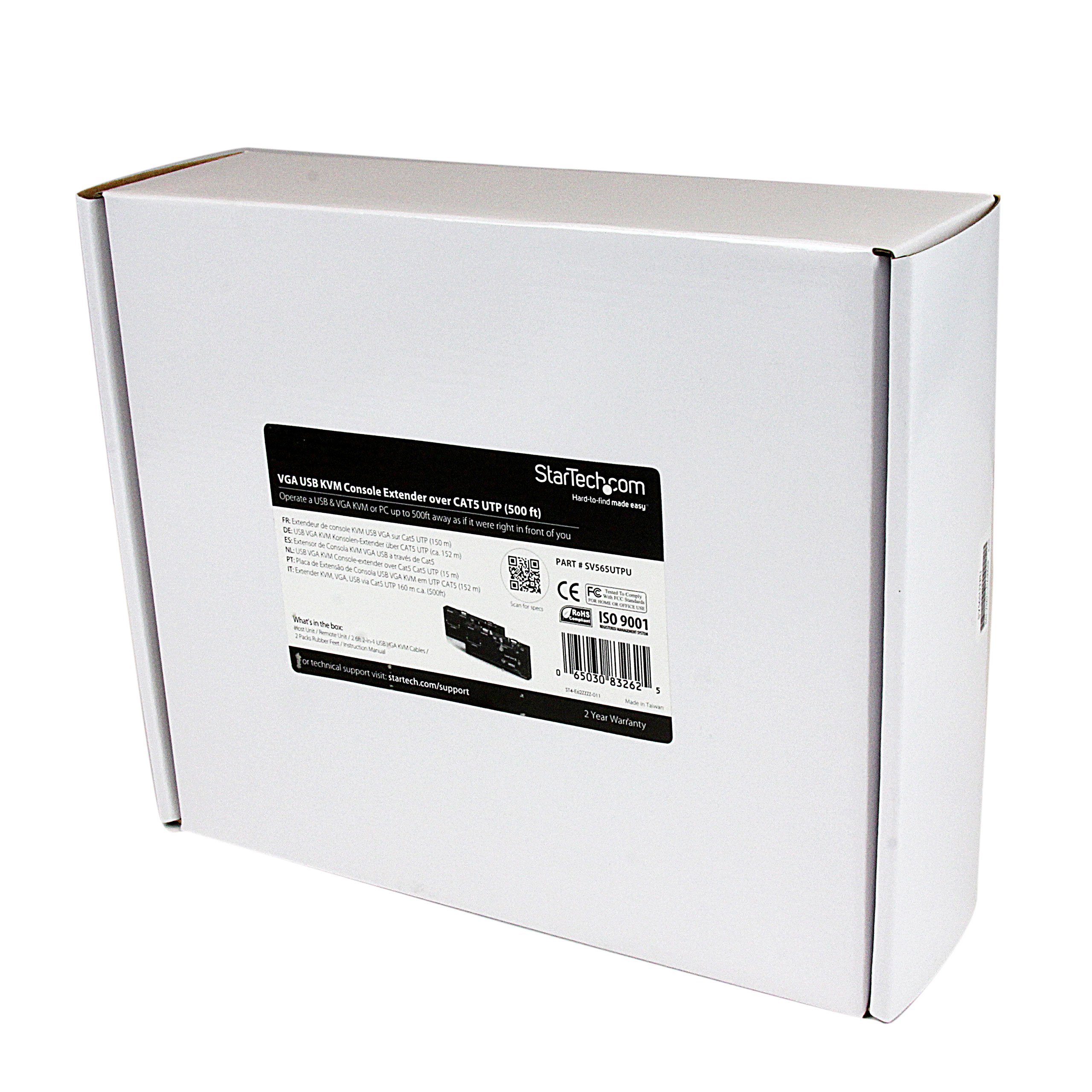 startech-com-sv565utpueu-extendeur-console-kvm-150-m-sur-cat5-vga-usb image 4