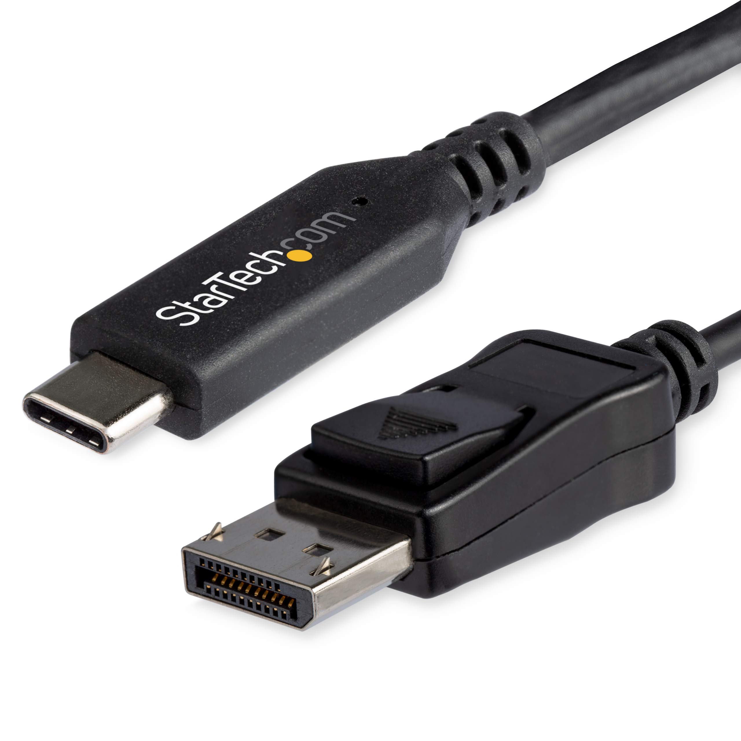 startech-com-cdp2dp146b-c-ble-usb-c-vers-displayport-1-4-1-8m-8k-60hz-noir image 2