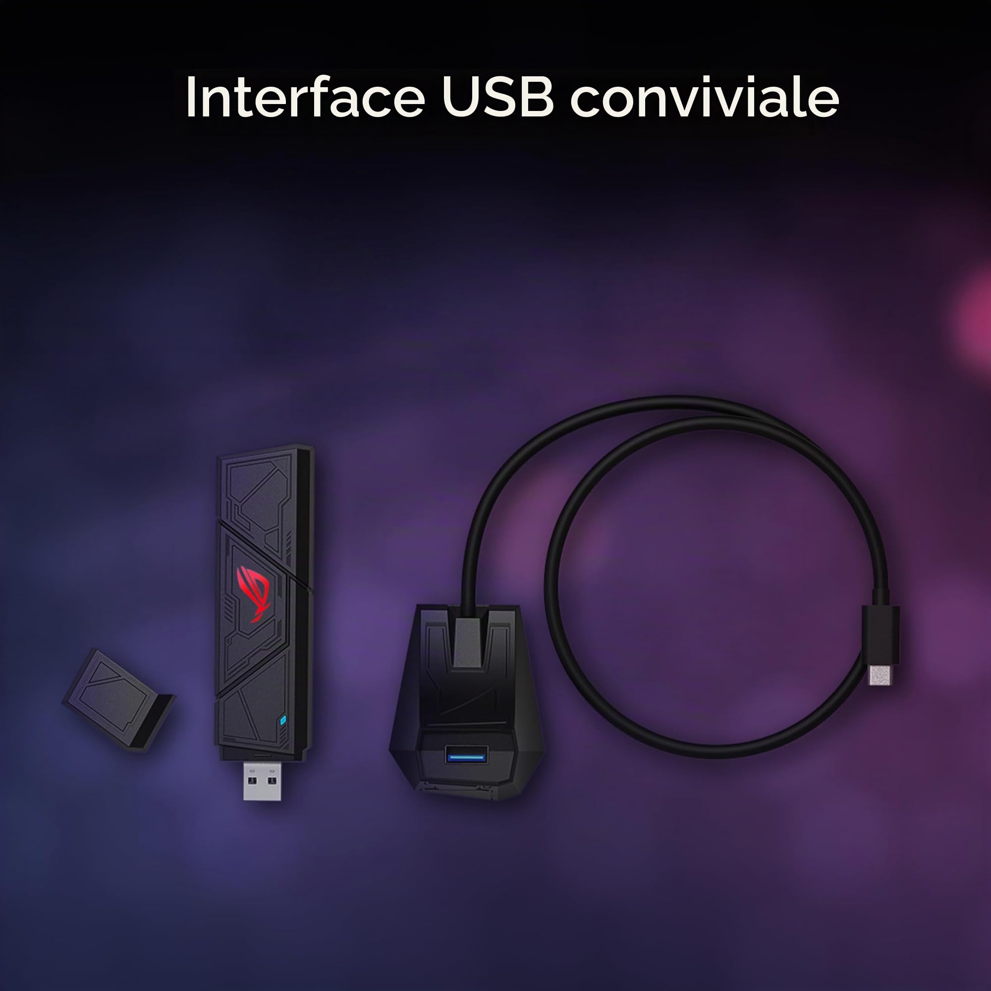 asus-rog-usb-be92-adaptateur-usb-wifi-7-be6500-tri-bande-6ghz image 4