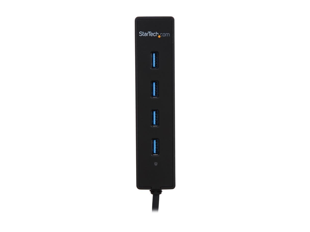 startech-com-st4300pbu3-hub-usb-3-0-4-ports-5-gb-s-c-ble-int-gr-noir image 2