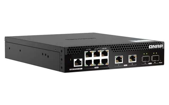 qnap-qsw-m2106r-2s2t-switch-rackable-manag-10gbe-2-5gbe image 1