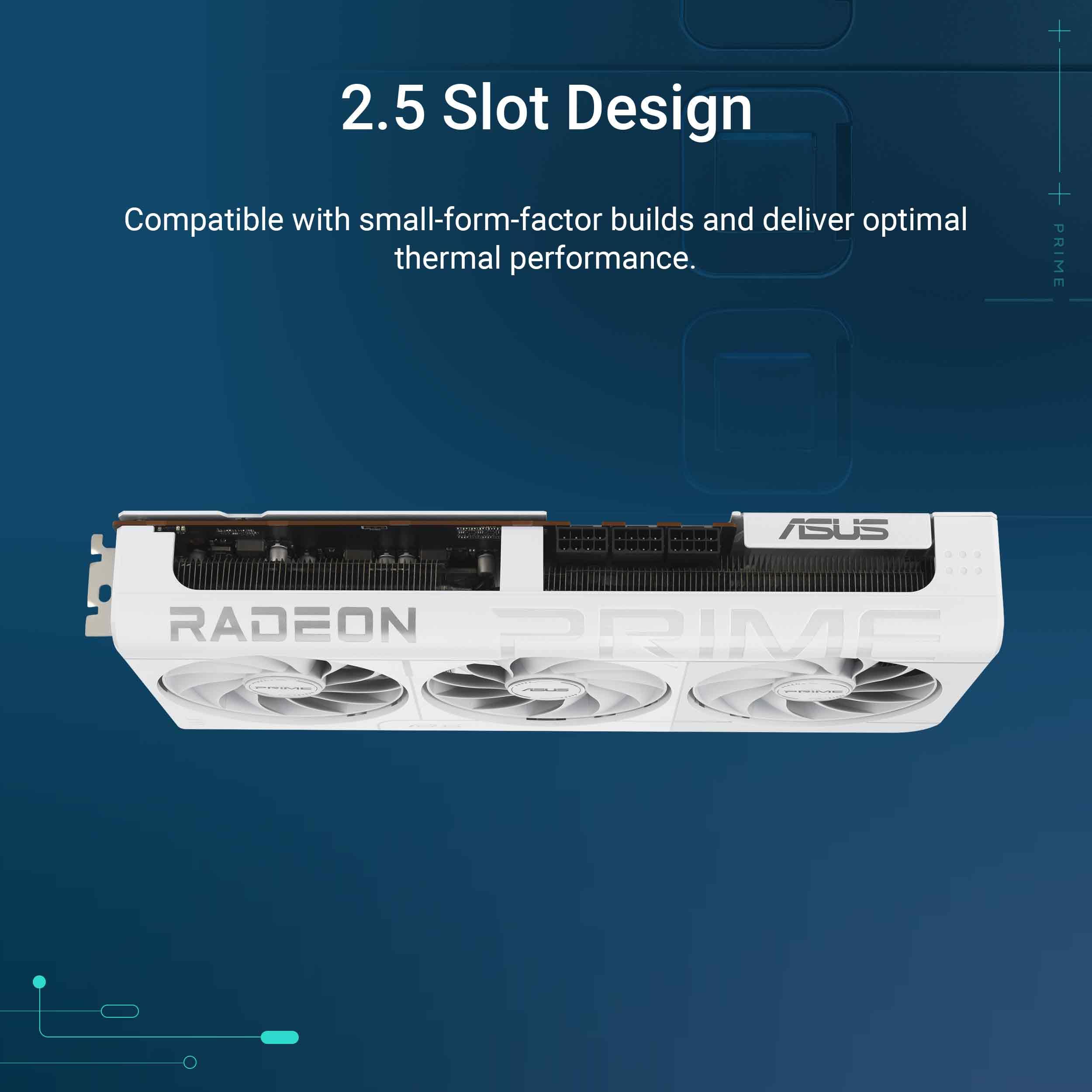 asus-prime-radeon-rx-9070-xt-16gb-gddr6-white-oc-edition-carte-graphique image 2
