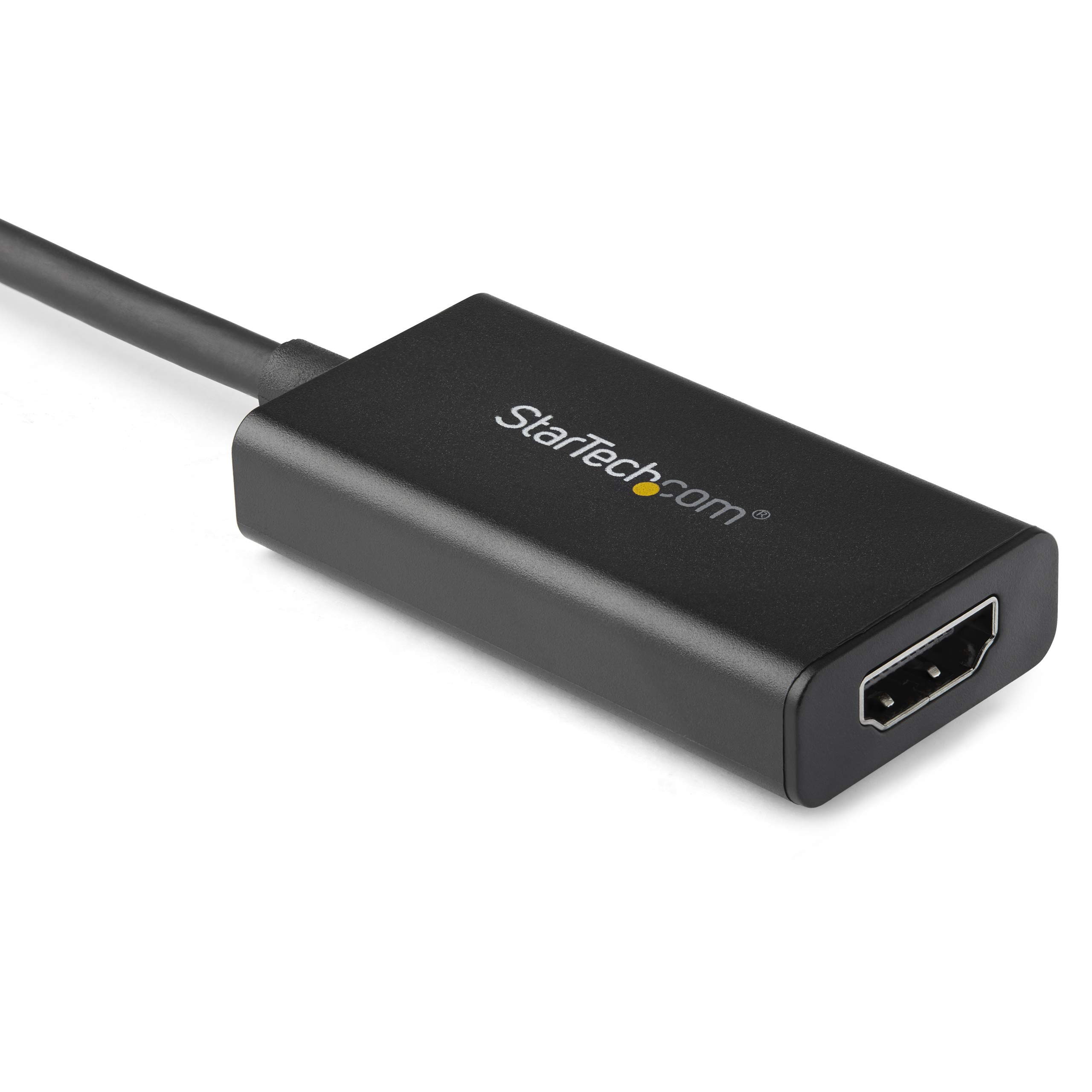 startech-com-st12mhdlan-adaptateur-dp-1-4-vers-hdmi-2-0b-actif-4k-60hz-hdr-noir image 2
