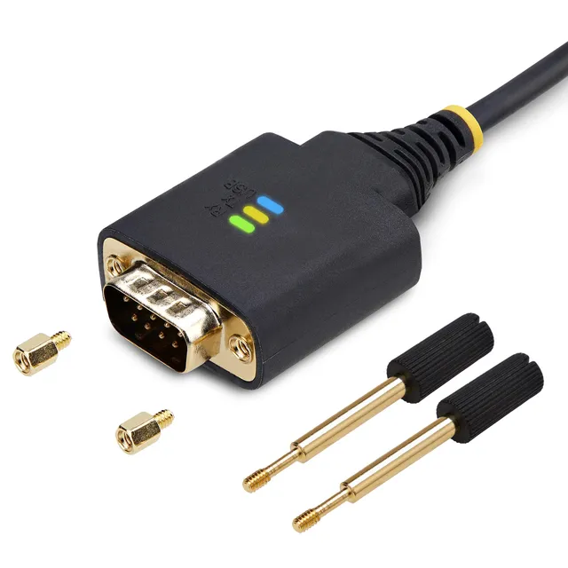 startech-com-c-ble-adaptateur-usb-vers-s-rie-db9-rs232-ftdi-2m image 1