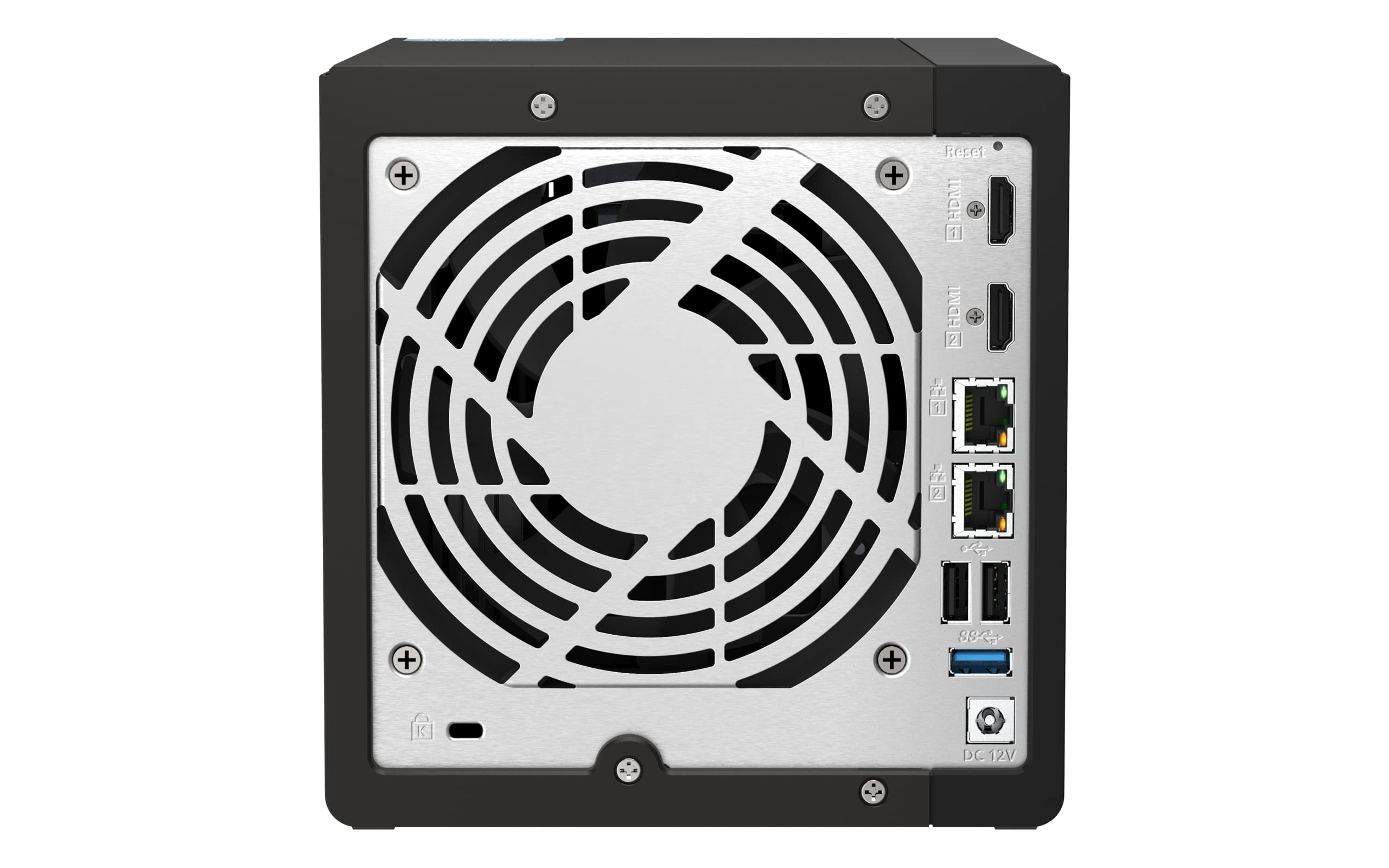 qnap-ts-453e-8g-serveur-nas-tour-4-baies-intel-celeron-2-5gbe-8go-ram image 2