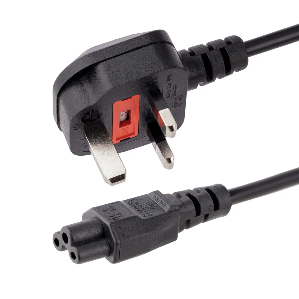 startech-com-pxtnb3suk1m-c-ble-d-alimentation-pc-portable-bs-1363-vers-c5-1-m image 1