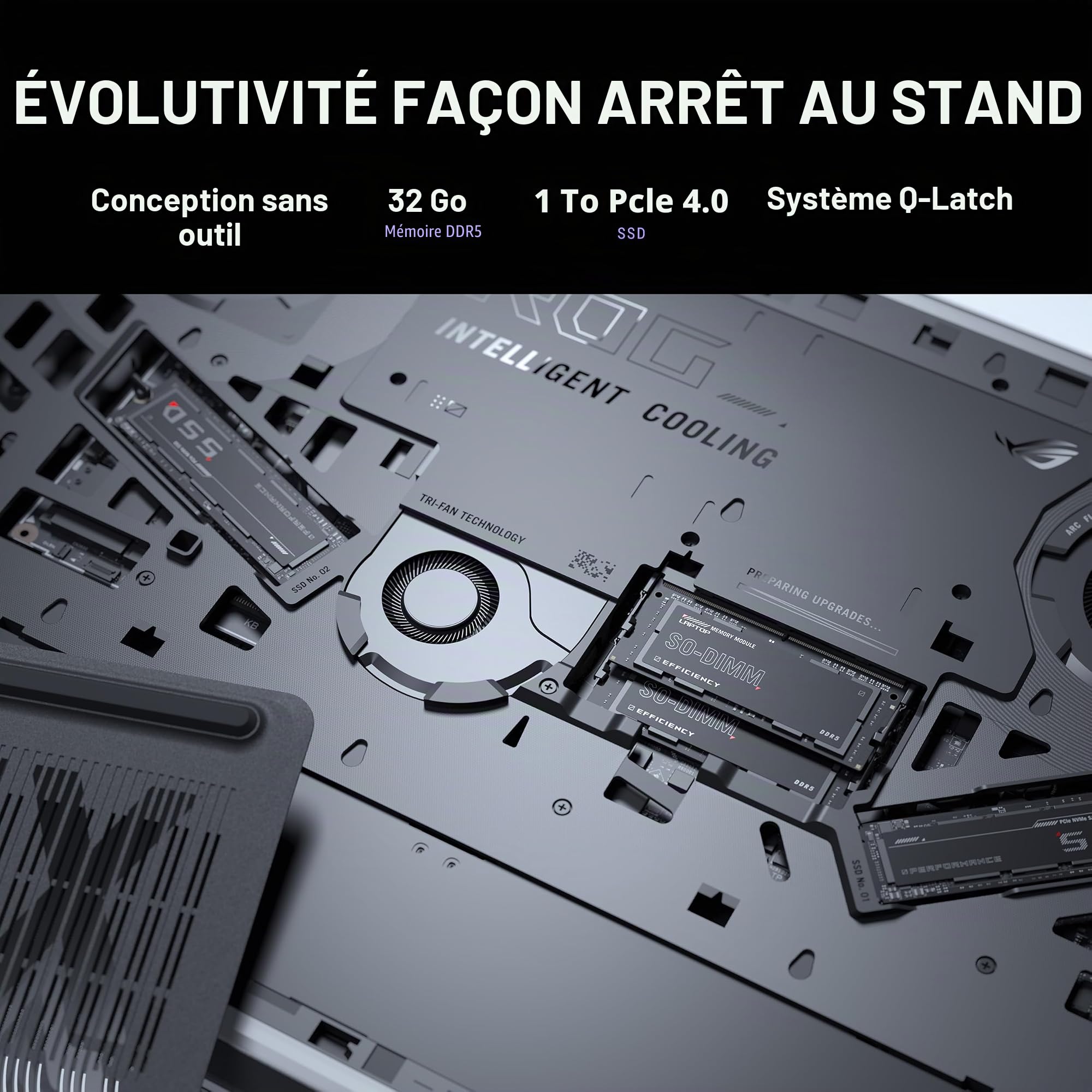 asus-rog-strix-g16-2025-pc-portable-gaming-16-2-5k-240hz-rtx-5070-ti-ultra-9-32g image 4