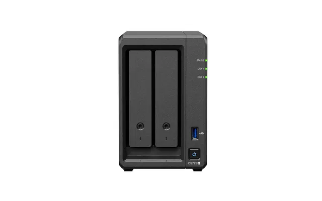 synology-ds725-nas-2-baies-amd-ryzen-r1600-4-go-ecc-2-5gbe image 1