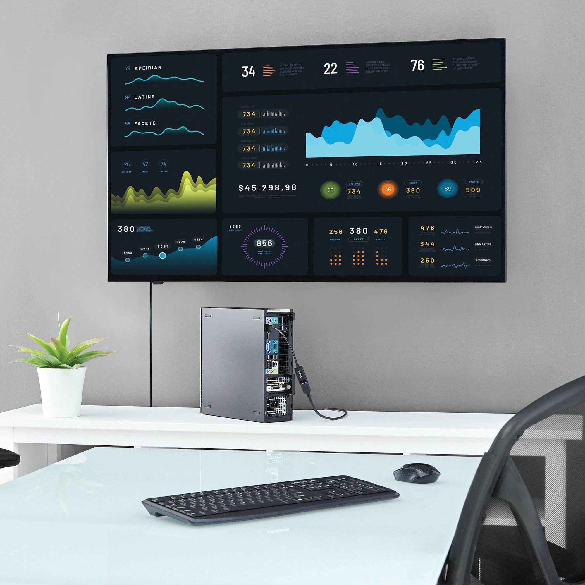 startech-com-dp2hd4ks-adaptateur-displayport-vers-hdmi-actif-4k-30hz image 6