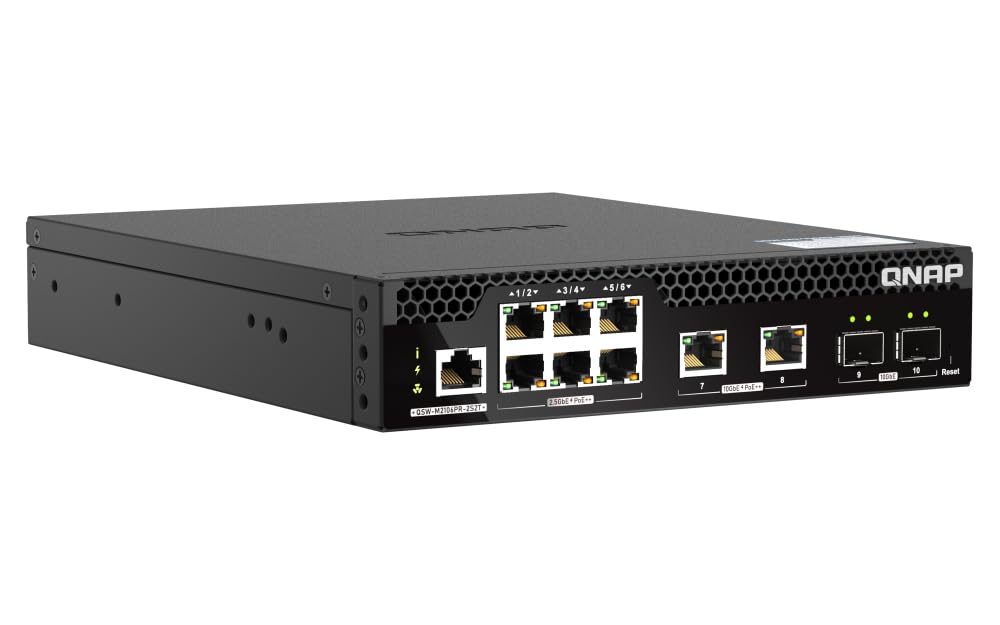 qnap-qsw-m2106p-2s2t-switch-6-ports-2-5gbe-10gbe-poe-rackable image 5