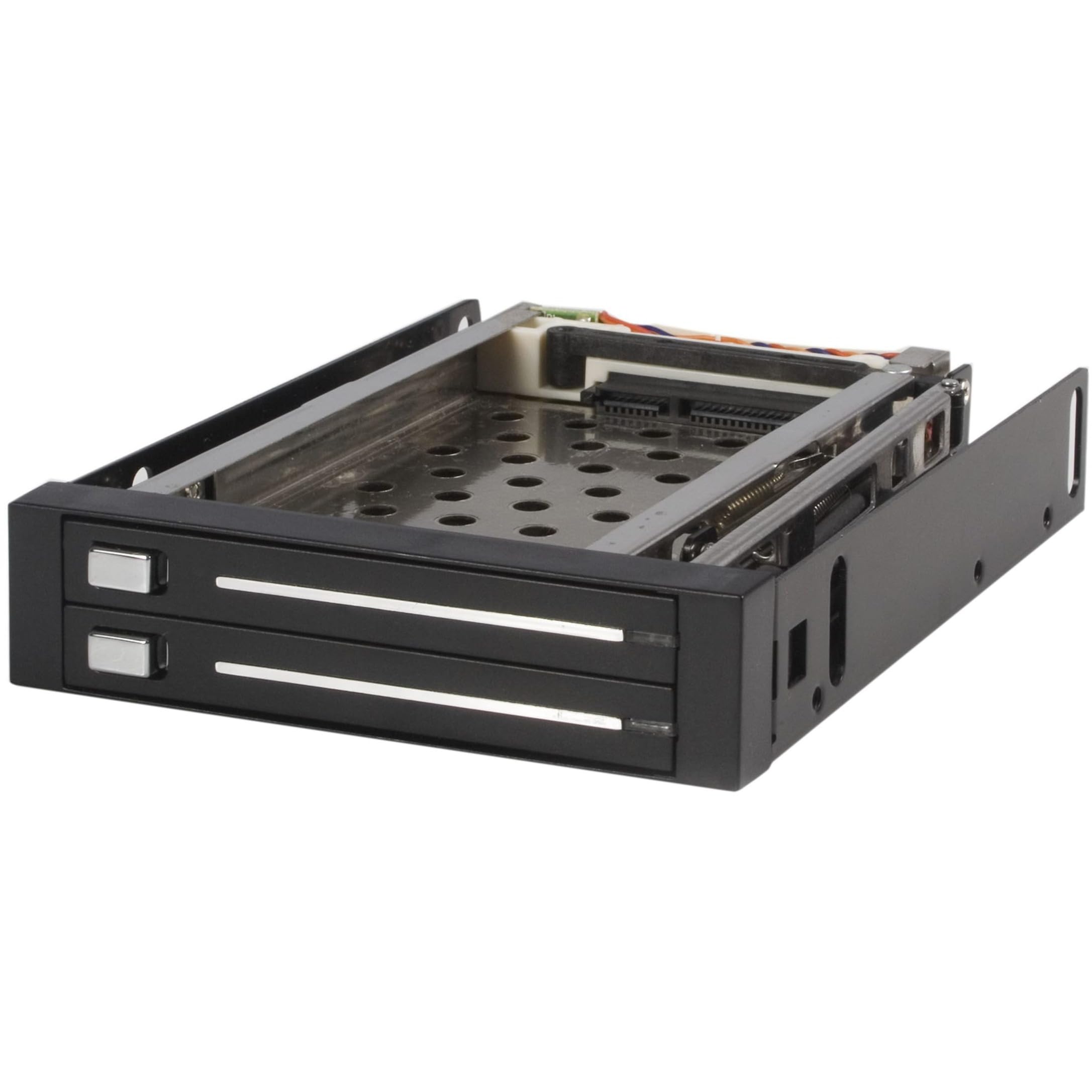 startech-com-hsb220sat25b-rack-mobile-sata-2x-2-5-pour-baie-3-5-tiroir-hot-swap image 1