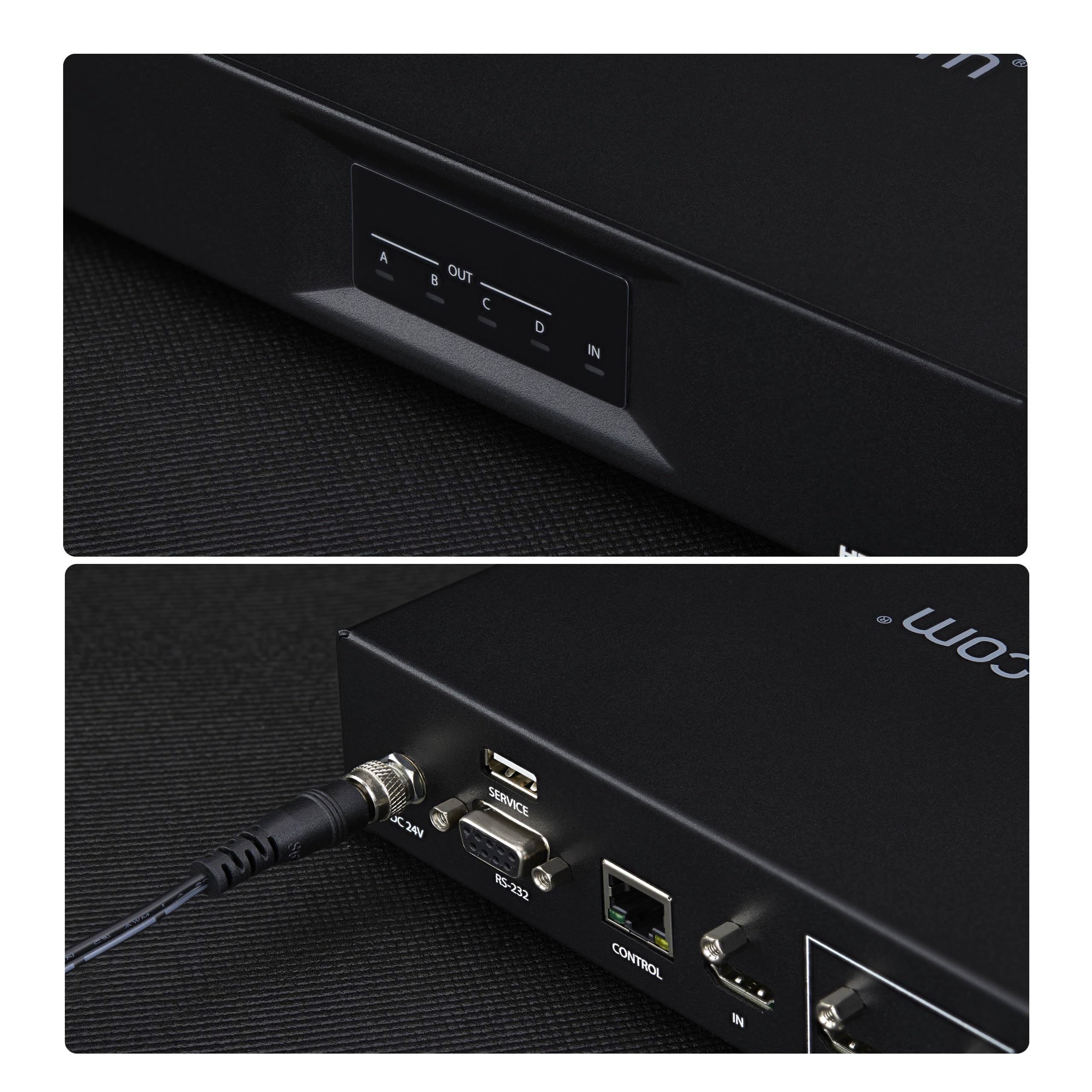 startech-com-st124hdvw-contr-leur-mur-vid-o-2x2-hdmi-4k-60hz-1-entr-e-4-sorties image 5
