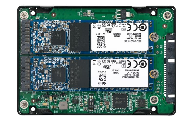 qnap-qda-a2mar-adaptateur-sata-vers-double-m-2-2280-sata-raid-ts-series image 4