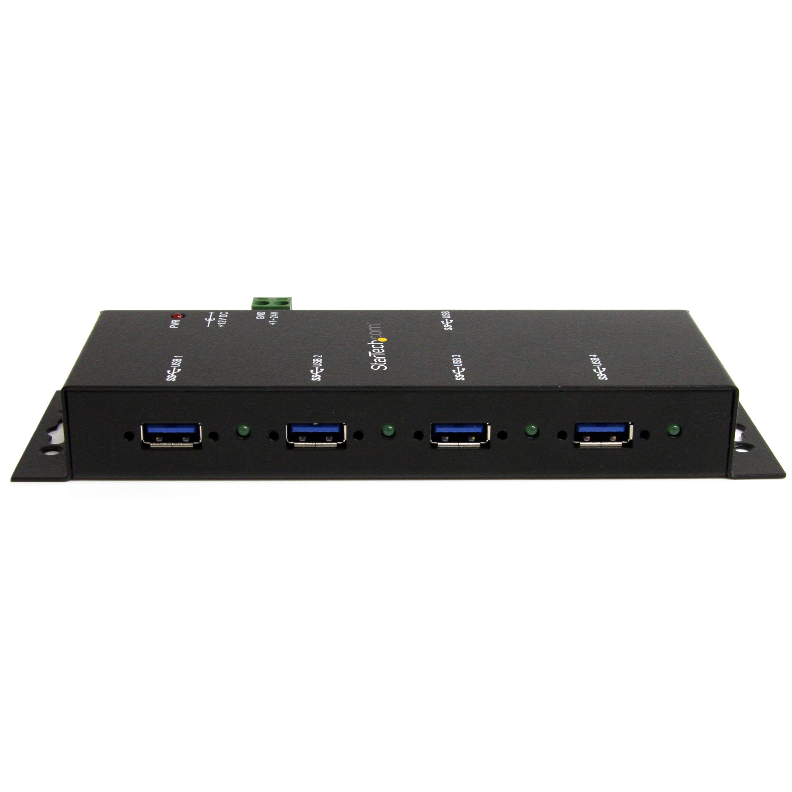 startech-com-st4300usbm-hub-industriel-usb-3-0-4-ports-5-gbps-m-tal-montable image 4