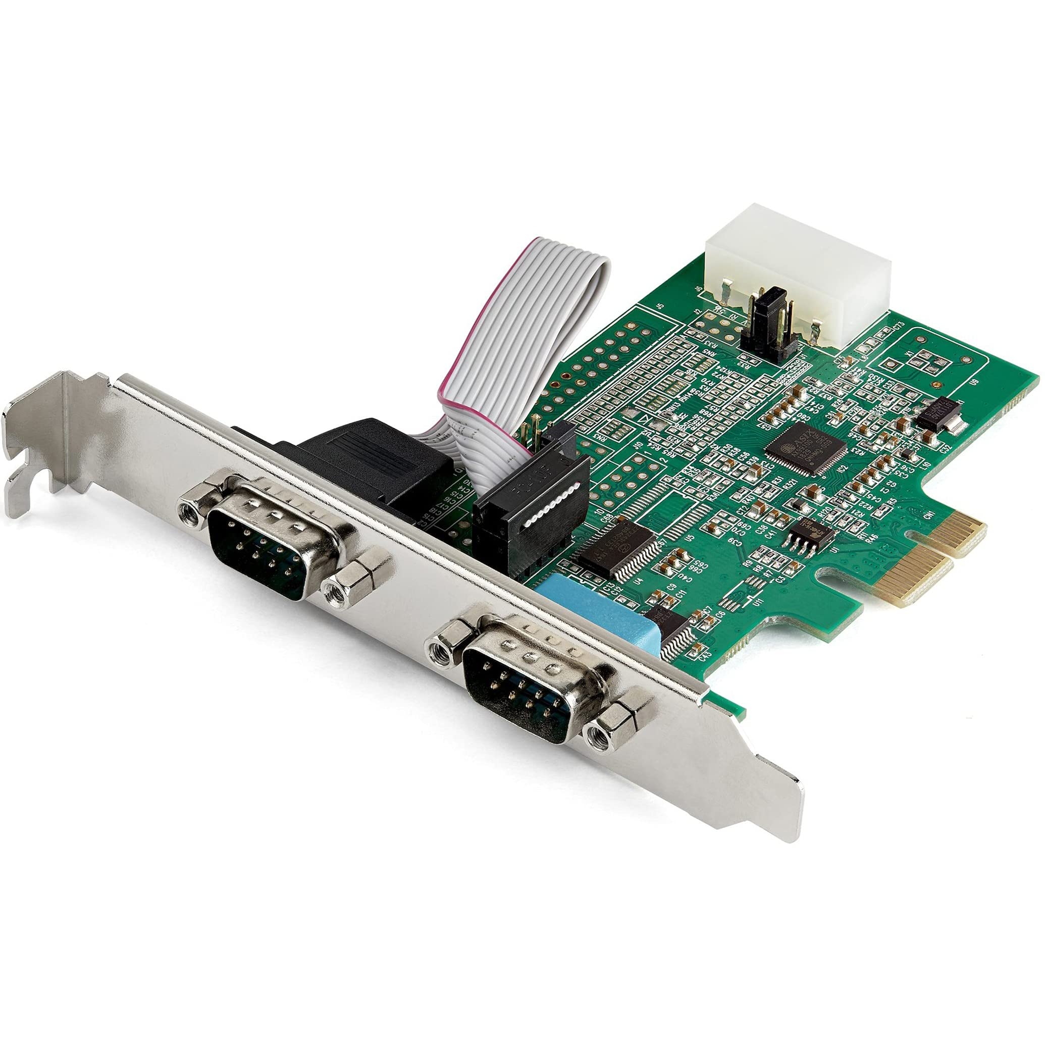 startech-com-pex2s953-carte-pci-express-2-ports-s-rie-rs232-db9 image 1