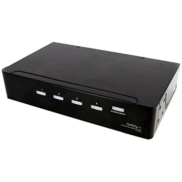 startech-com-st124dvia-r-partiteur-vid-o-dvi-4-ports-avec-audio image 1