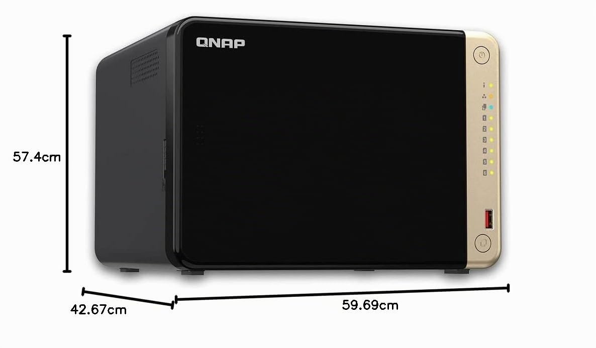 qnap-ts-664-8g-nas-6-baies-intel-celeron-n5095-8go-ram-2-5gbe-hdmi-4k image 8