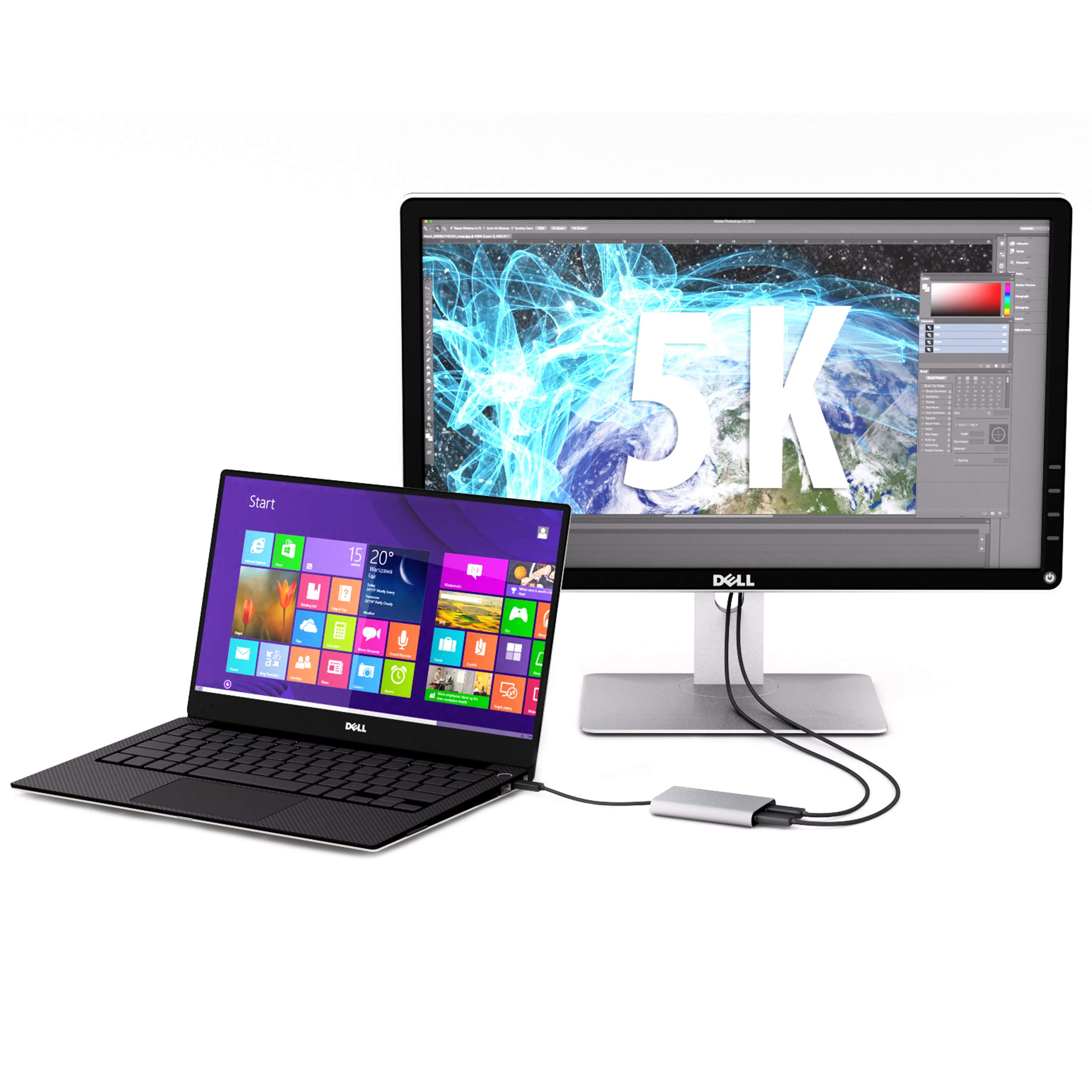 startech-com-adaptateur-thunderbolt-3-vers-double-displayport-4k-60-hz-tb32dp2 image 4