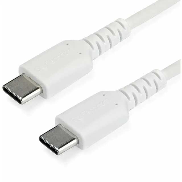 startech-com-c-ble-usb-c-vers-usb-c-1-m-60w-pd-usb-2-0-blanc-s-rie-pm1115xx image 1