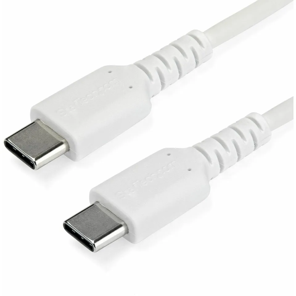 startech-com-c-ble-usb-c-vers-usb-c-1-m-60w-pd-usb-2-0-blanc-s-rie-pm1115xx image 1