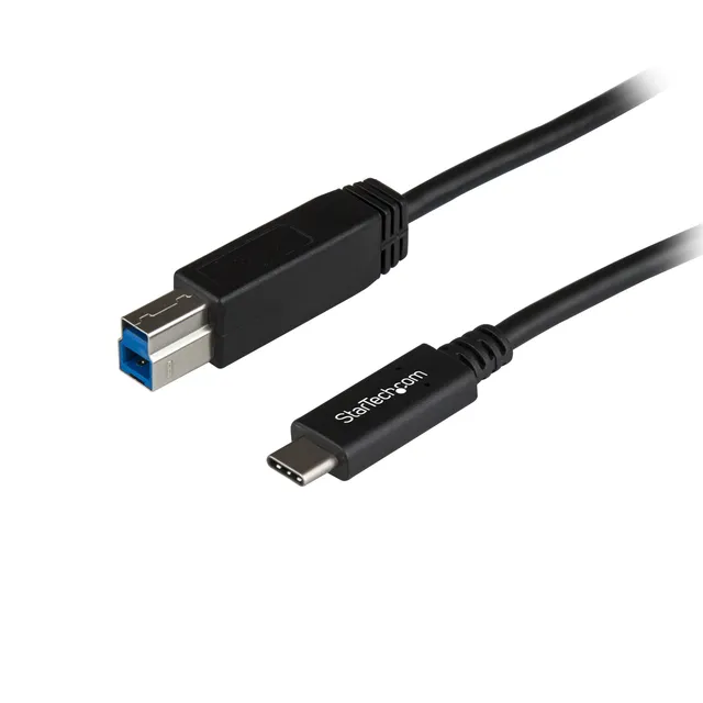 startech-com-usb31cb1m-c-ble-usb-c-vers-usb-b-1-m-10-gbps image 1