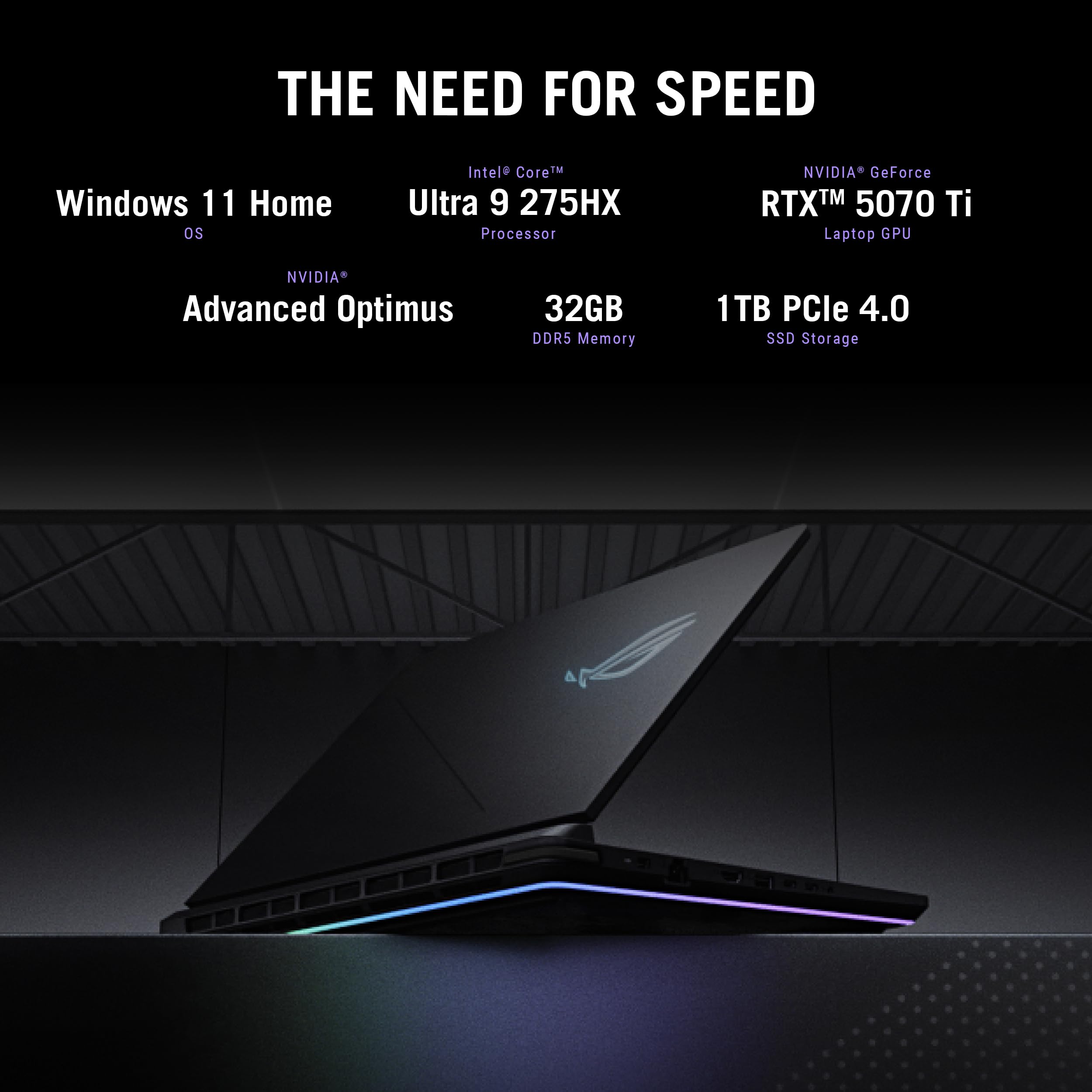 asus-rog-strix-g16-2025-pc-portable-gaming-16-2-5k-240hz-rtx-5070-ti-ultra-9-32g image 2