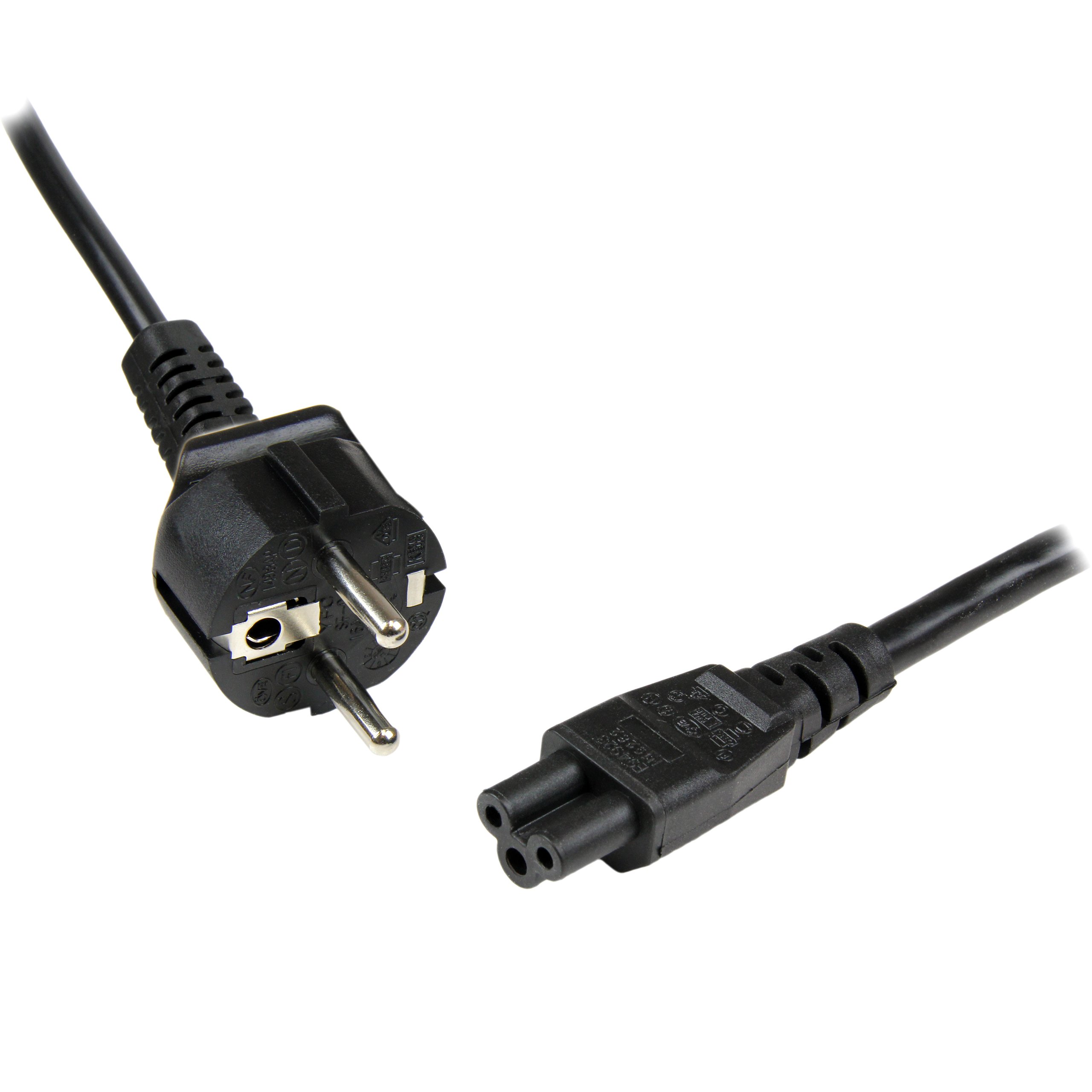 startech-com-753e-3m-power-lead-cordon-alimentation-pc-portable-eu-vers-c5-3m image 1