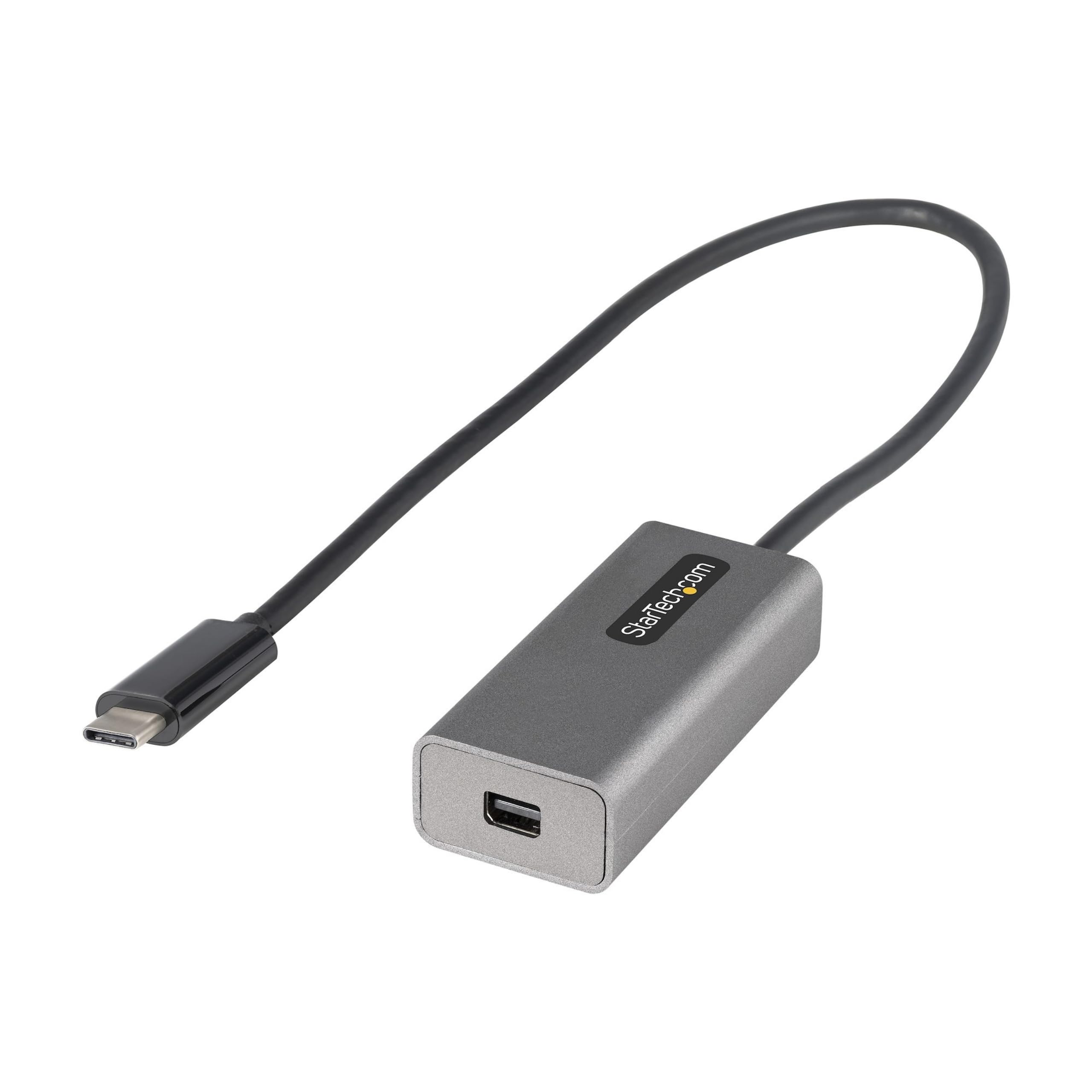 startech-com-adaptateur-usb-c-vers-mini-displayport-4k-60hz-c-ble-30cm image 1