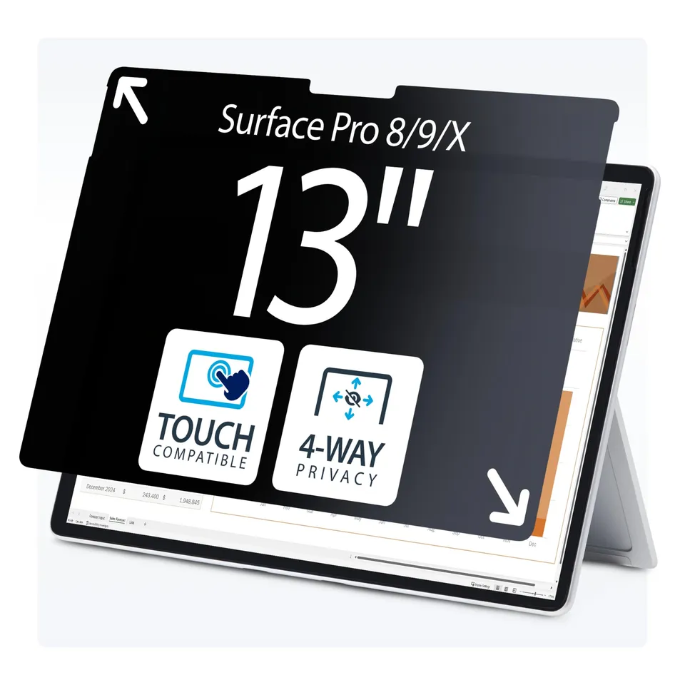 startech-com-filtre-de-confidentialit-4-sens-pour-surface-pro-8-9-x-11-13-mat image 1
