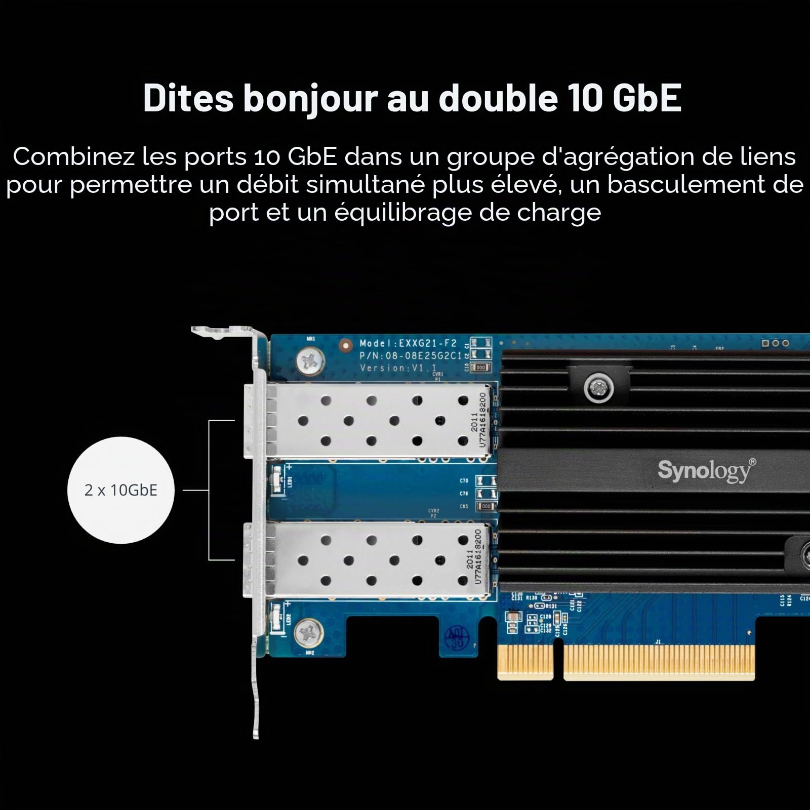 synology-e10g21-f2-carte-r-seau-pcie-2-ports-10gbe-sfp image 4