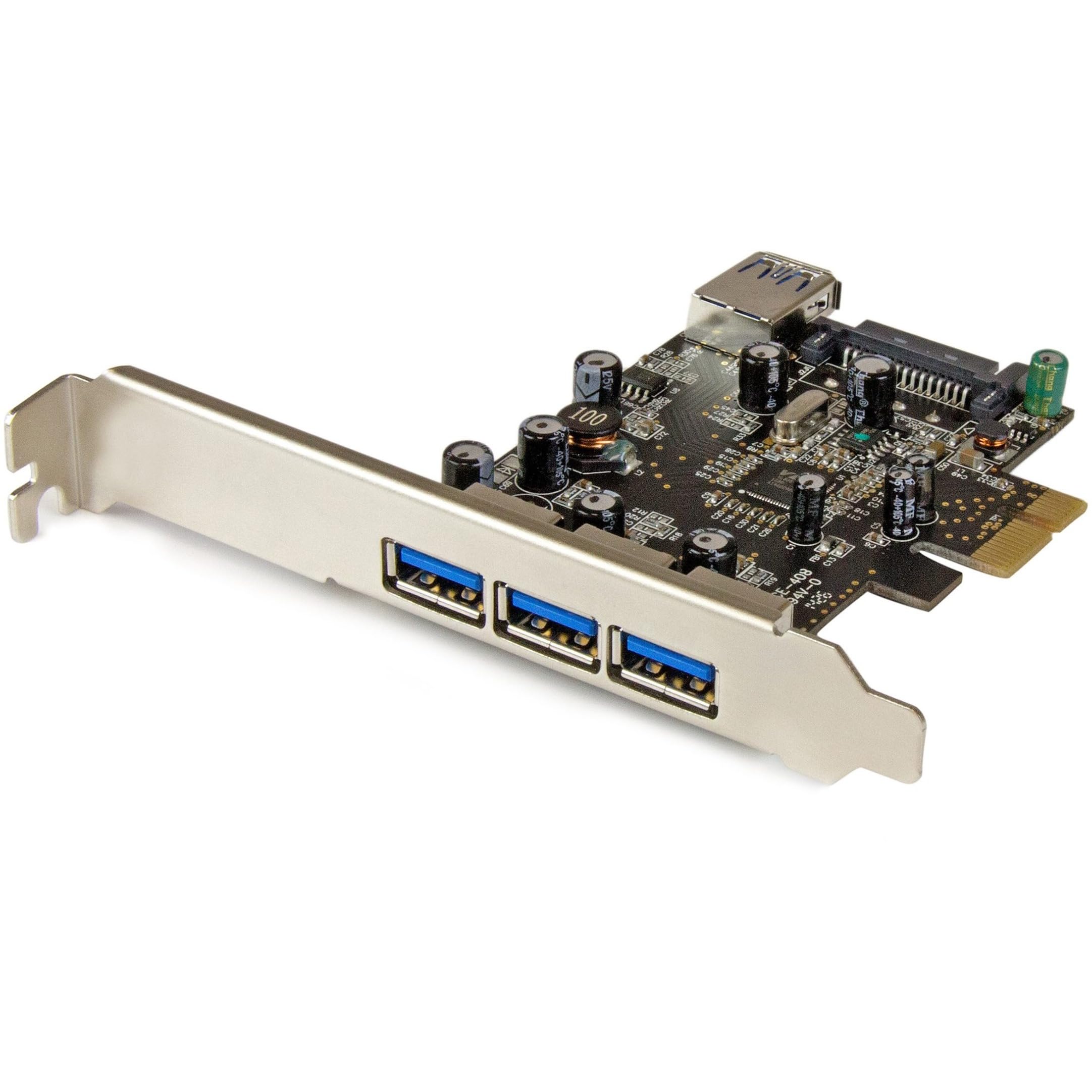 startech-com-carte-pcie-4-ports-usb-3-2-gen-1-5gbps-pexusb3s42 image 1