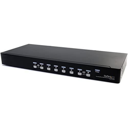 startech-com-commutateur-kvm-usb-vga-8-ports-rack-1u-avec-audio image 5