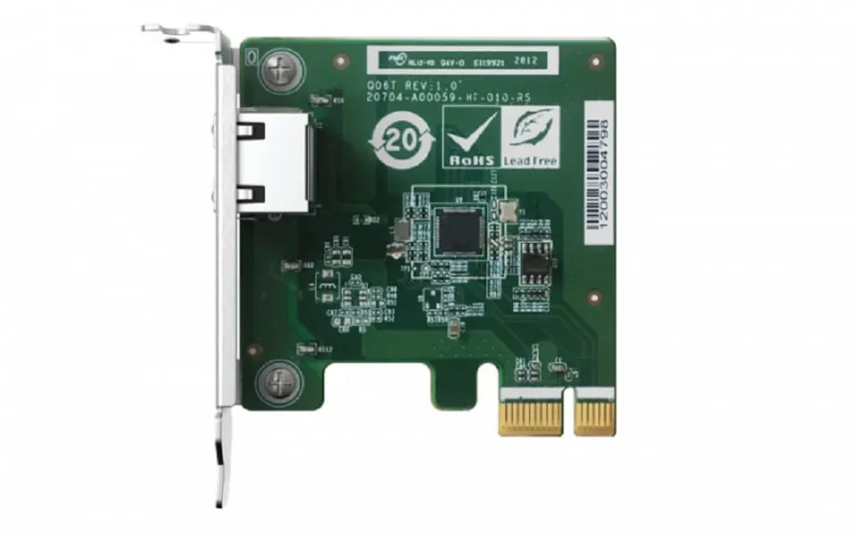 qnap-qxg-2g1t-i225-carte-extension-r-seau-2-5-gbe-1x-rj45-pcie-intel-i225-lm image 1