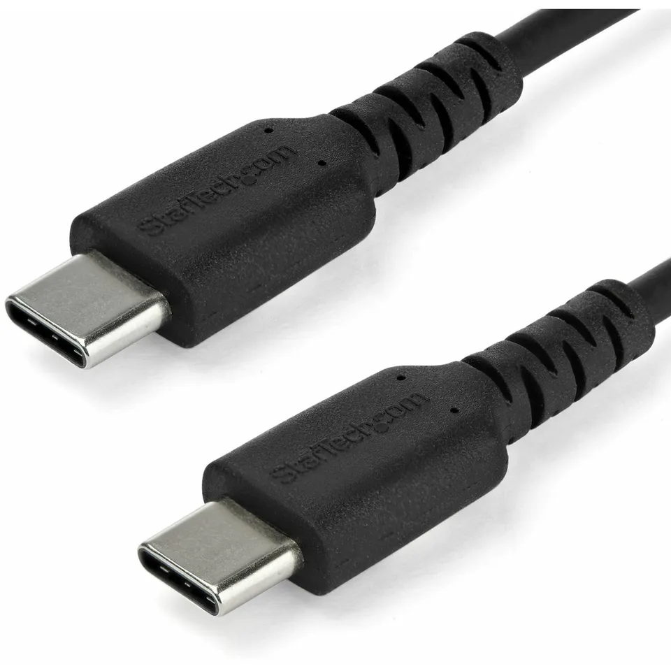 startech-com-c-ble-usb-c-vers-usb-c-1m-60w-usb-2-0-noir image 1