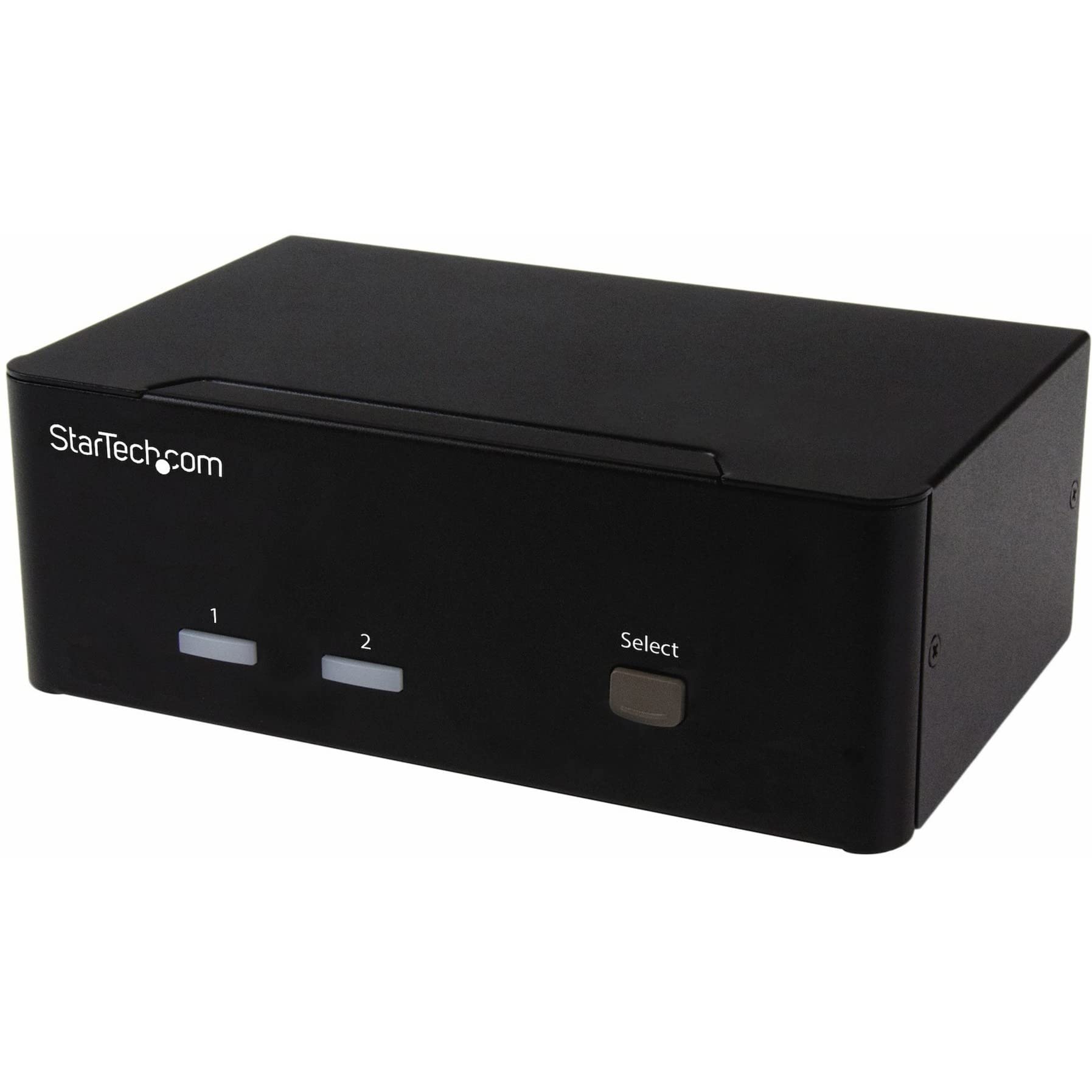 startech-com-switch-kvm-vga-2-ports-double-cran-avec-hub-usb-2-0-et-audio image 1